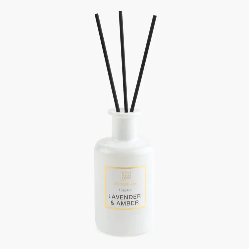 Ароматический диффузор, 230 мл, белый, Lavender and Amber, Emotion