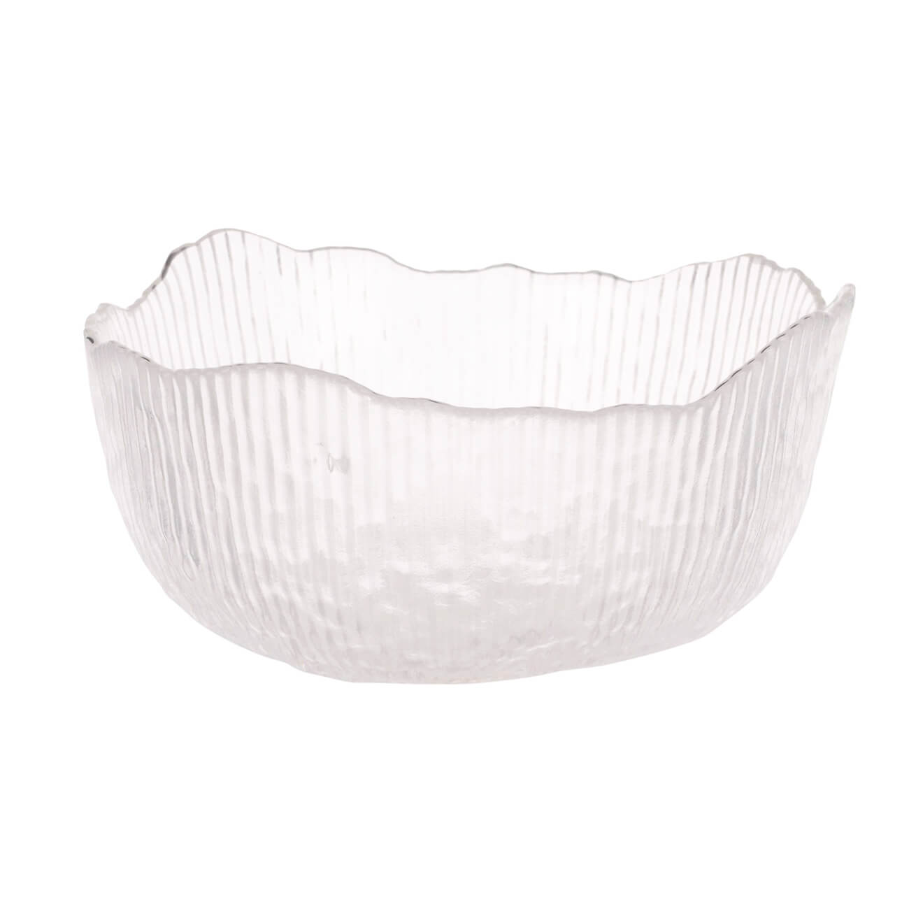 

Салатник, 17х8 см, 900 мл, стекло Р, с серебристым кантом, Argos silver