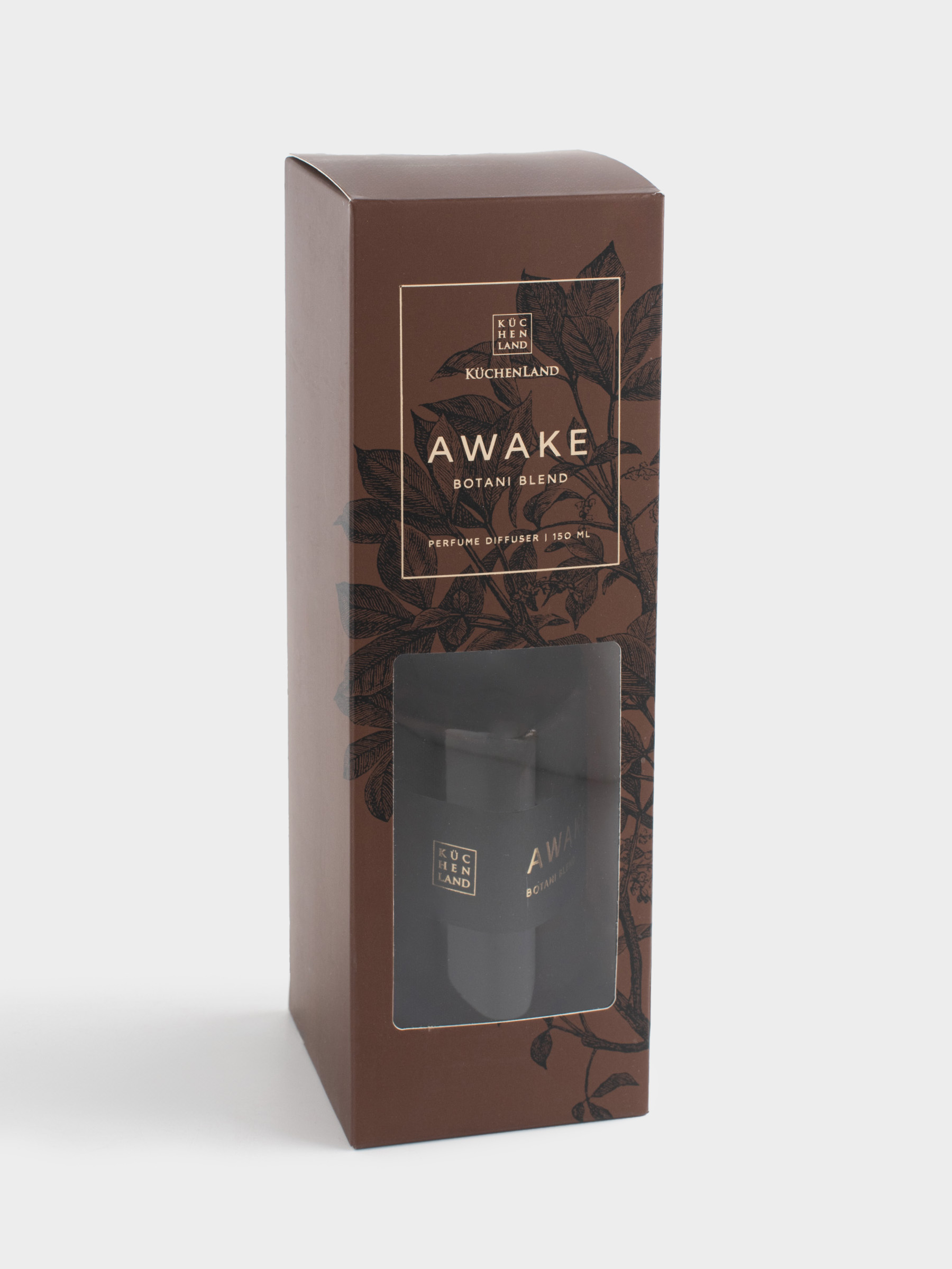 Ароматический диффузор, 150 мл, коричневый, Botani Blend, Awake, image-4