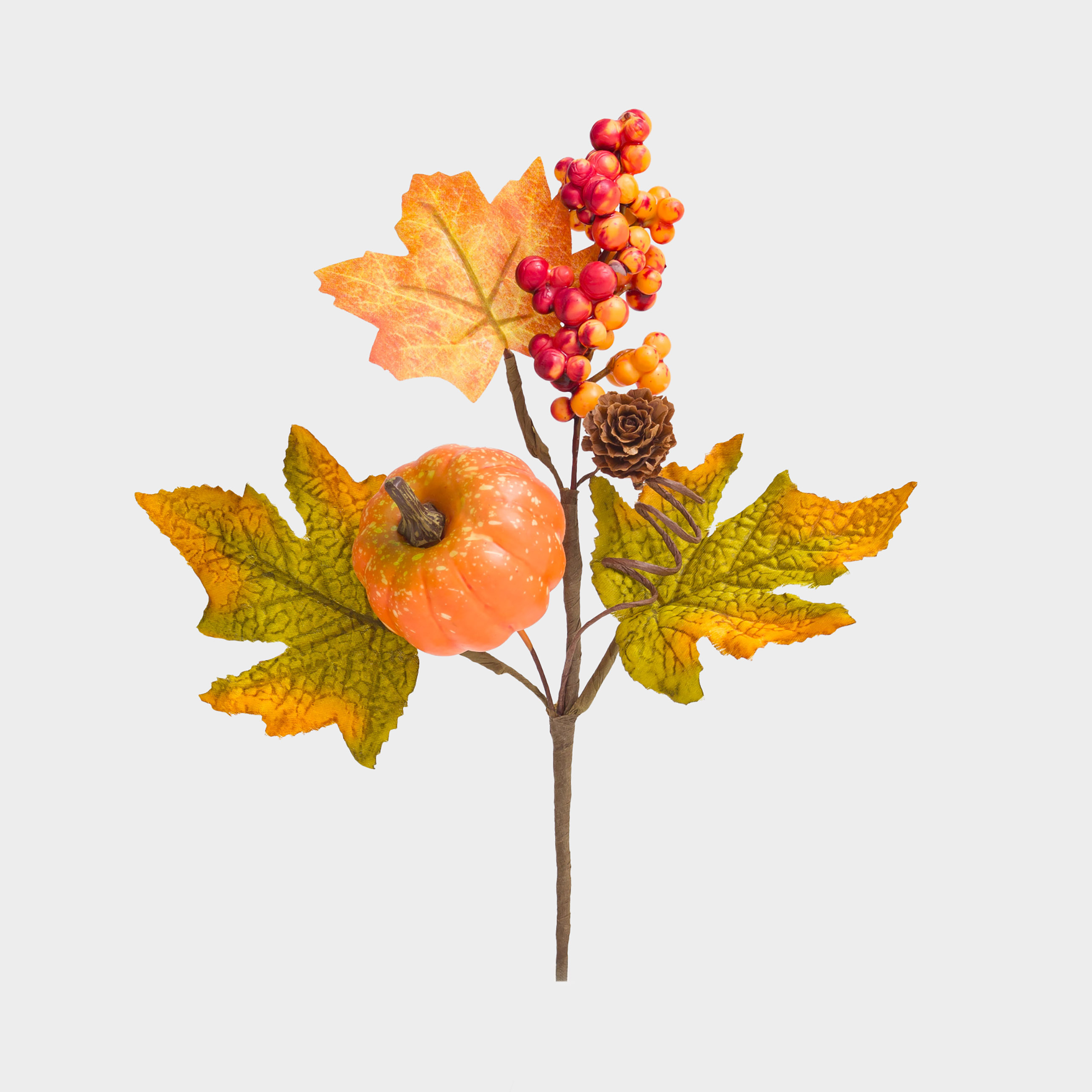 Ветка декоративная 25 см полиэстерпластик Forest symphony decor 299₽