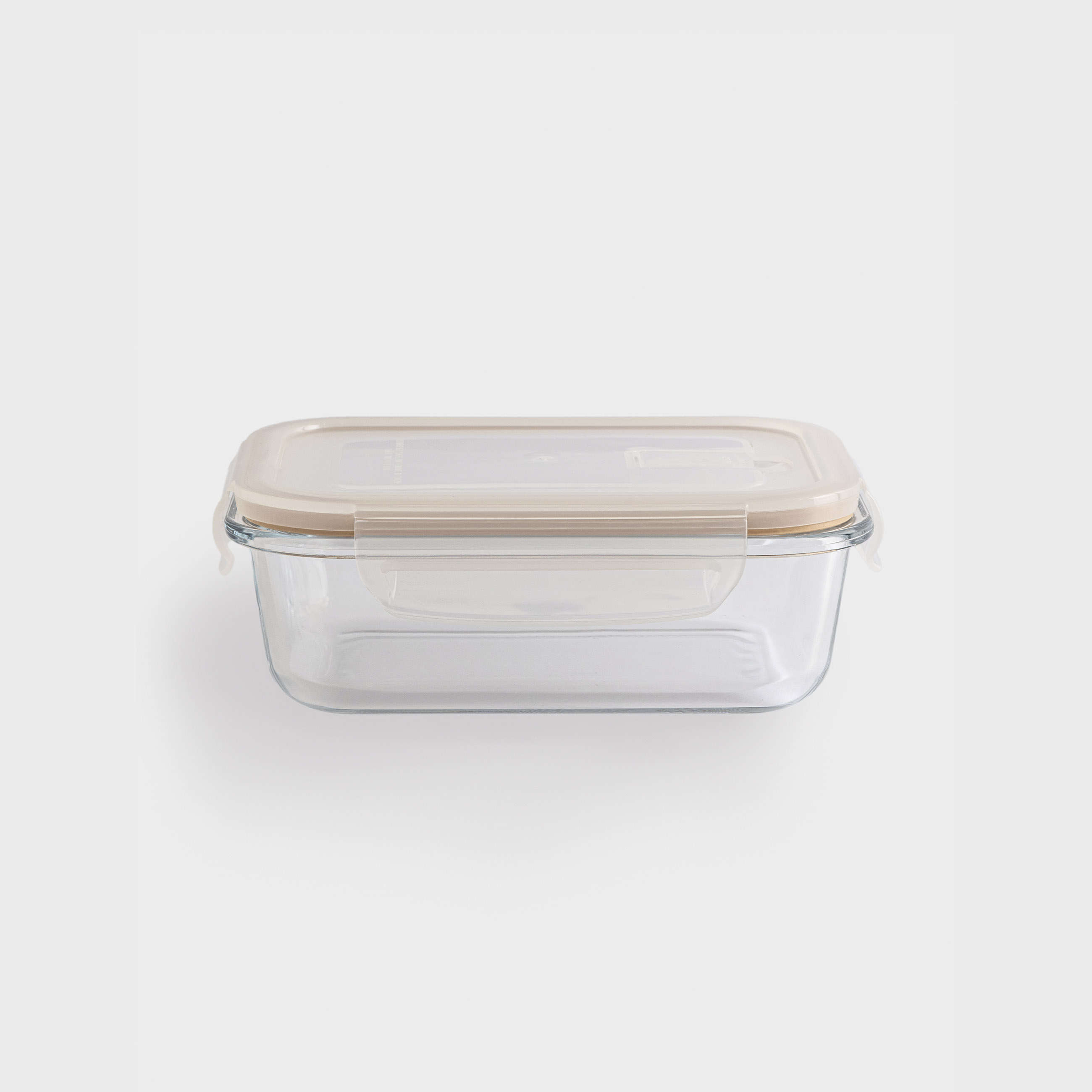 Kuchenland Контейнер 1 л с клипсами с клапаном стекло Тпластик прямоугольный Soft kitchen 1090₽