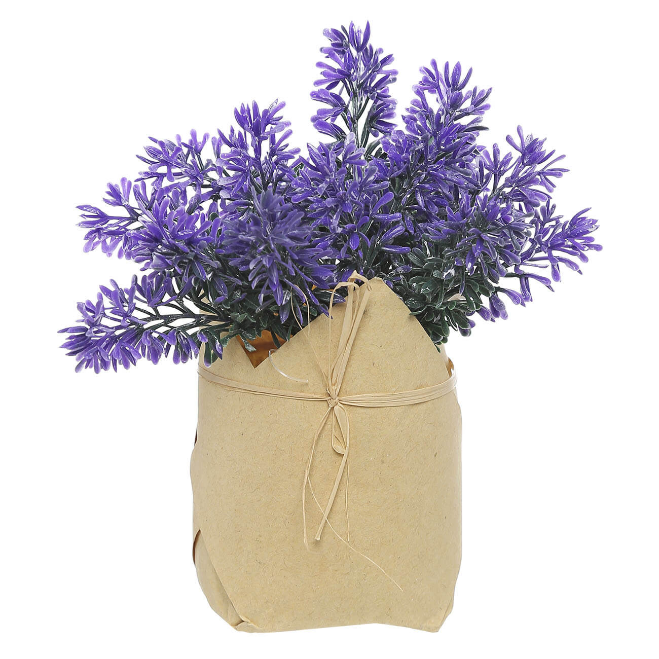 

Растение искусственное, 8 см, в крафте, пластик, Лаванда, Lavender