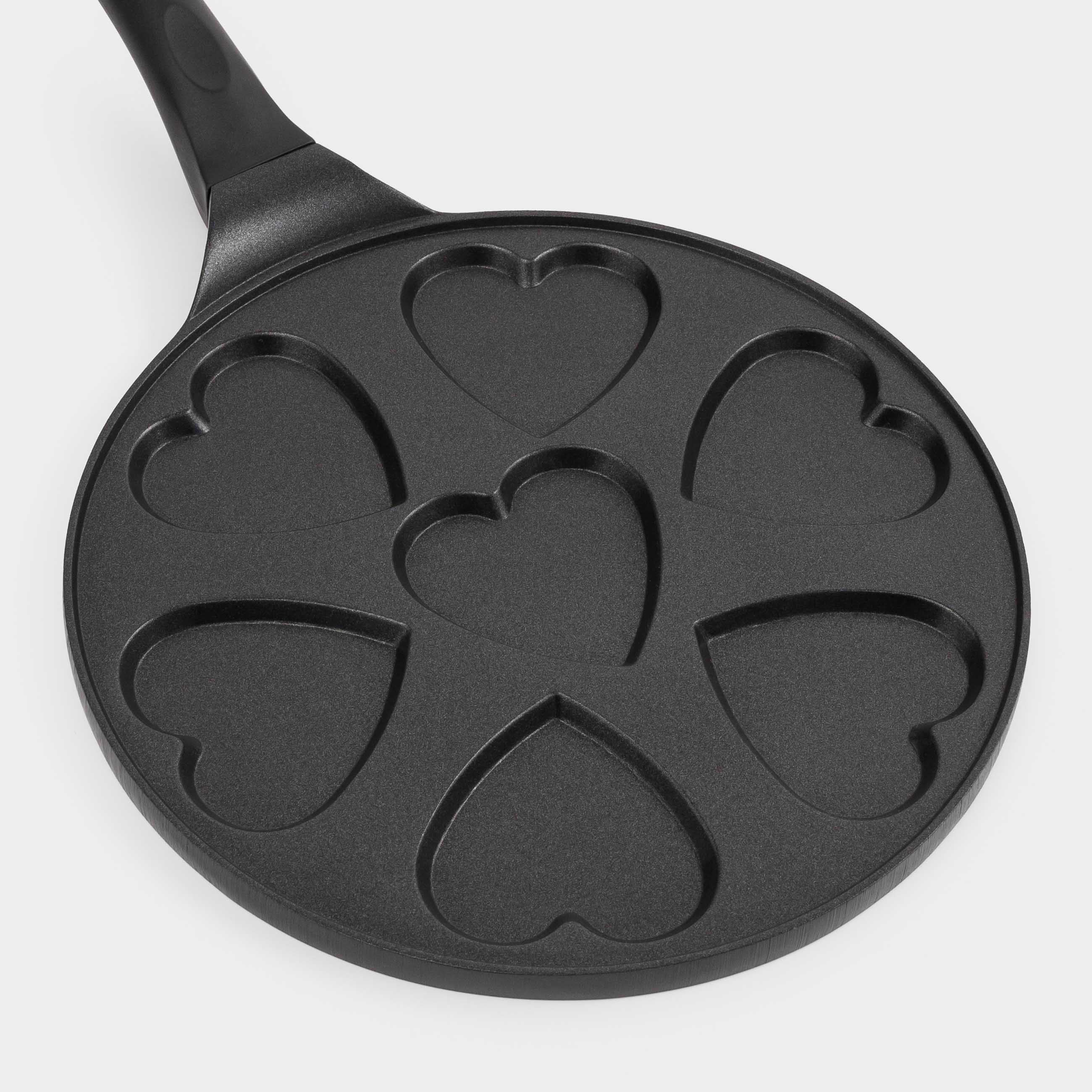 Сковорода для яиц и оладий, 26 см, 7 отд, с покрытием, алюминий, Сердце, Action, image-2