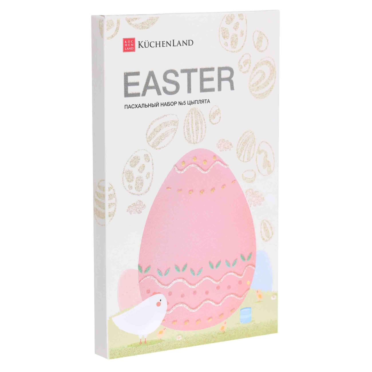 

Набор пасхальный для декорирования яиц, 4 цвета/18 пр, Цыплята, Easter