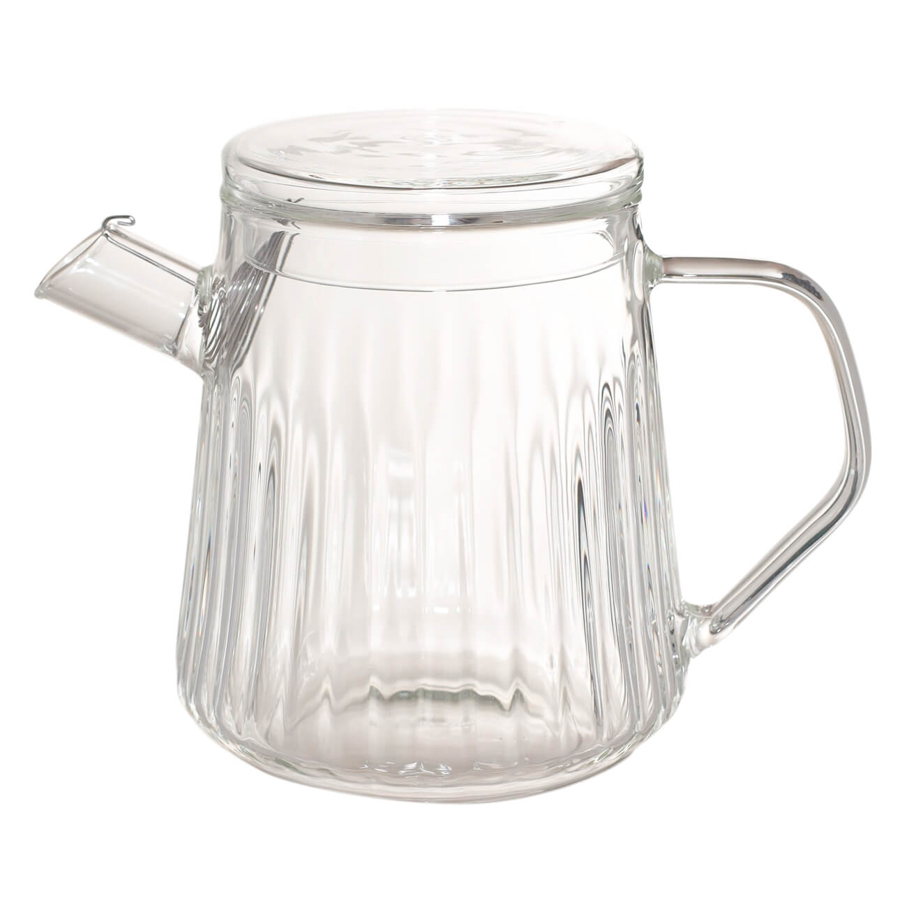 Чайник заварочный, 650 мл, стекло Б, Glacier kuchenland чайник заварочный 1 л стекло б дерево bell