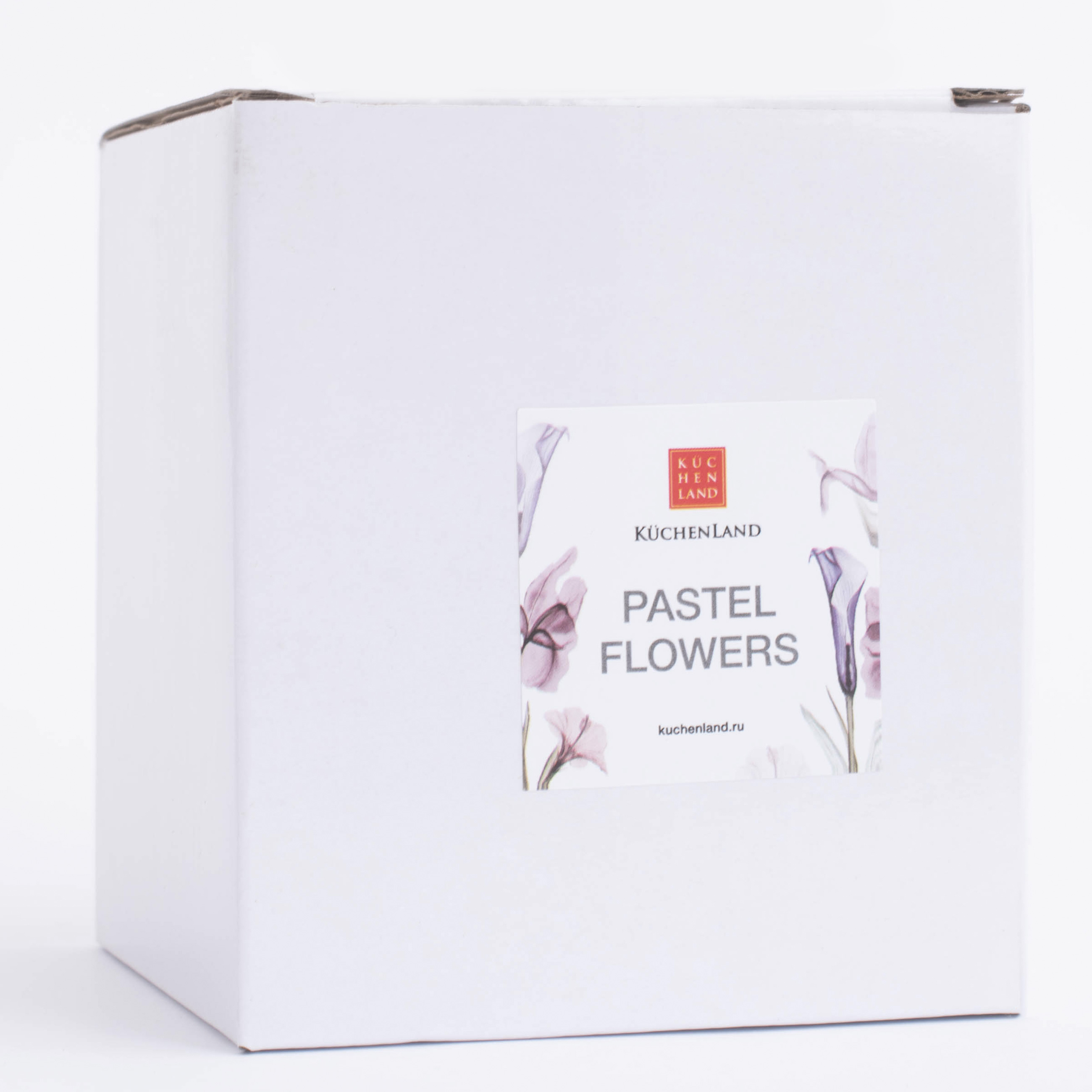 Кружка, 420 мл, фарфор N, белая, Пастельные цветы, Pastel flowers изображение № 6