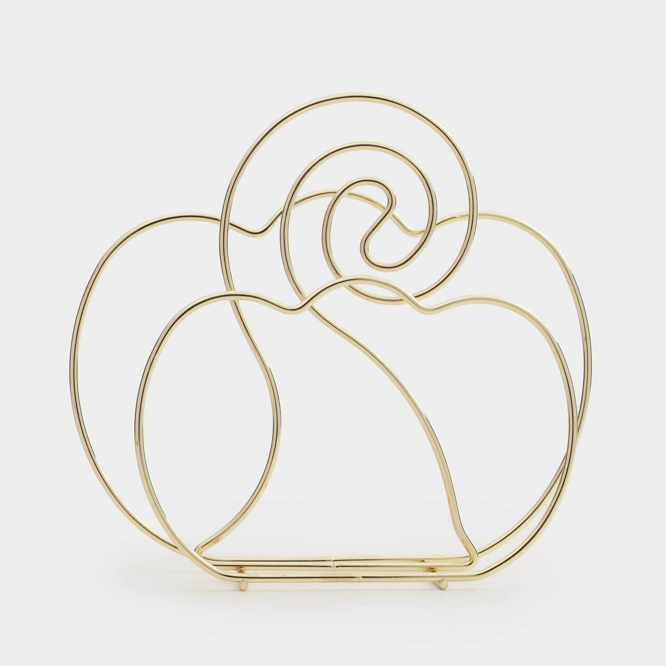 

Салфетница, 18 см, металл, золотистая, Тыква, Twist gold