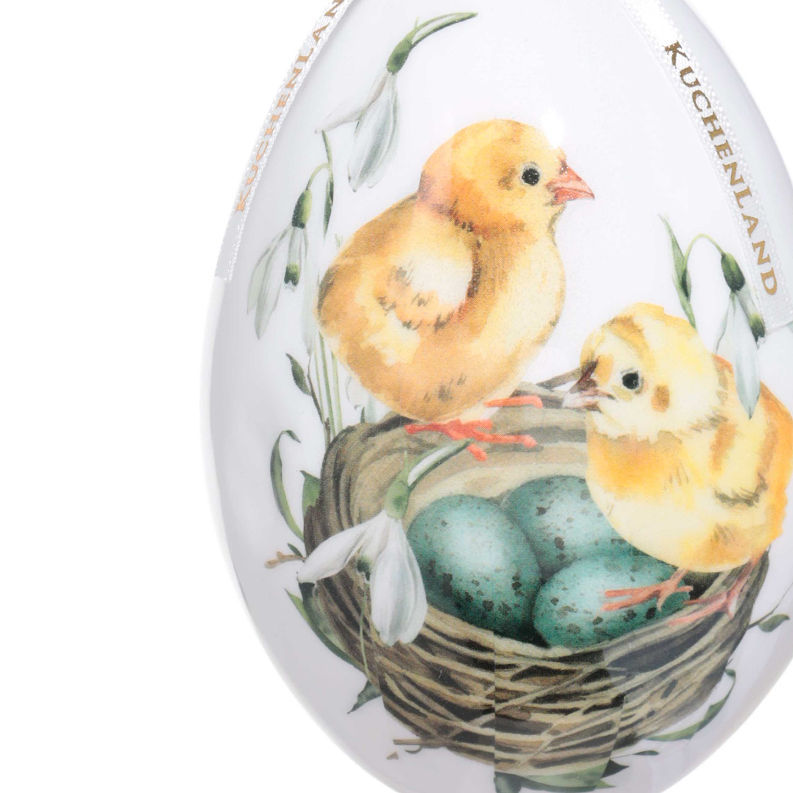 Подвеска, пасхальное яйцо, 10 см, пенопласт, Цыплята, Easter изображение № 2
