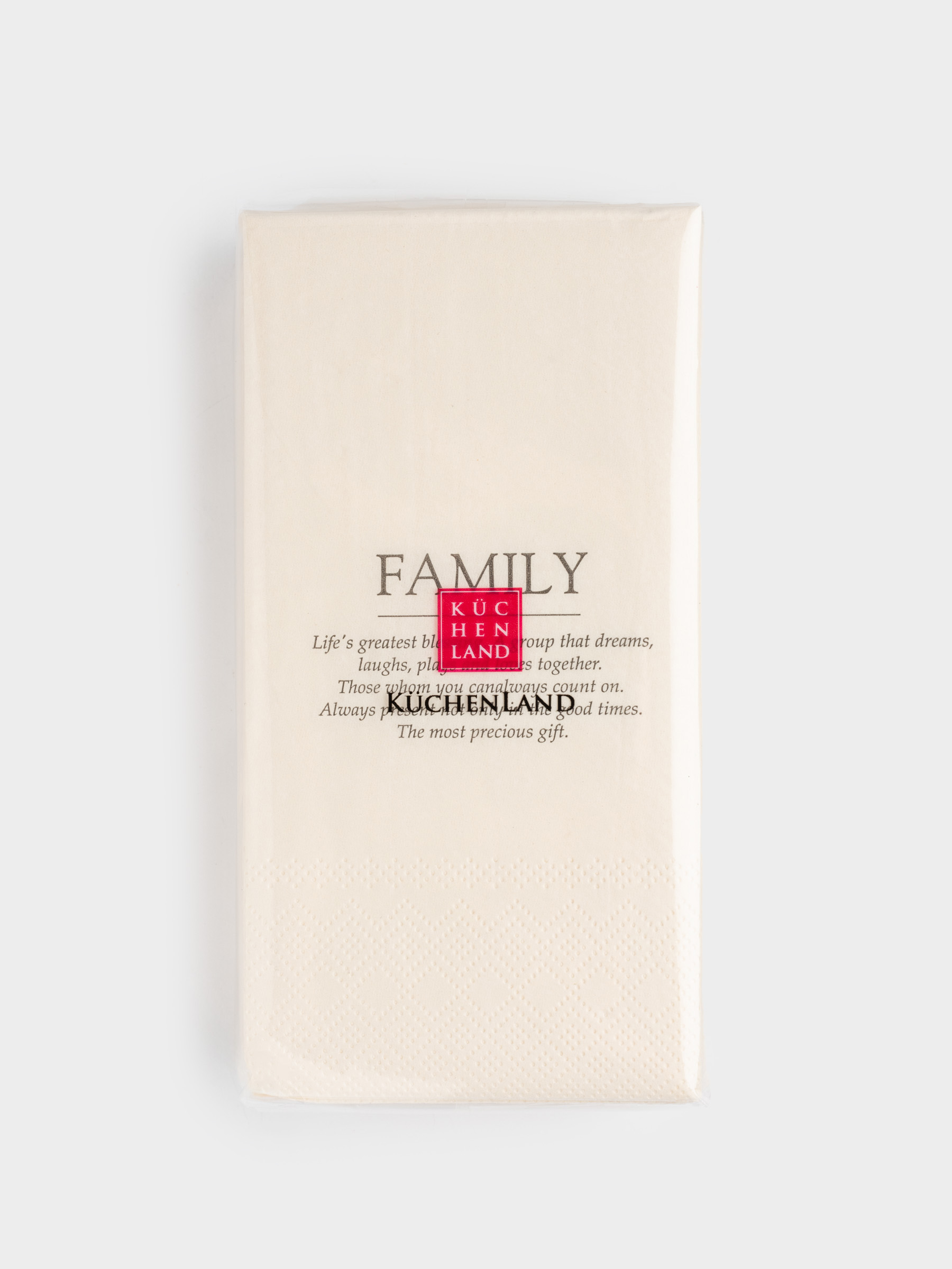 Салфетки бумажные, 33х33 см, 20 шт, прямоугольные, белые, Family, Course, image-3