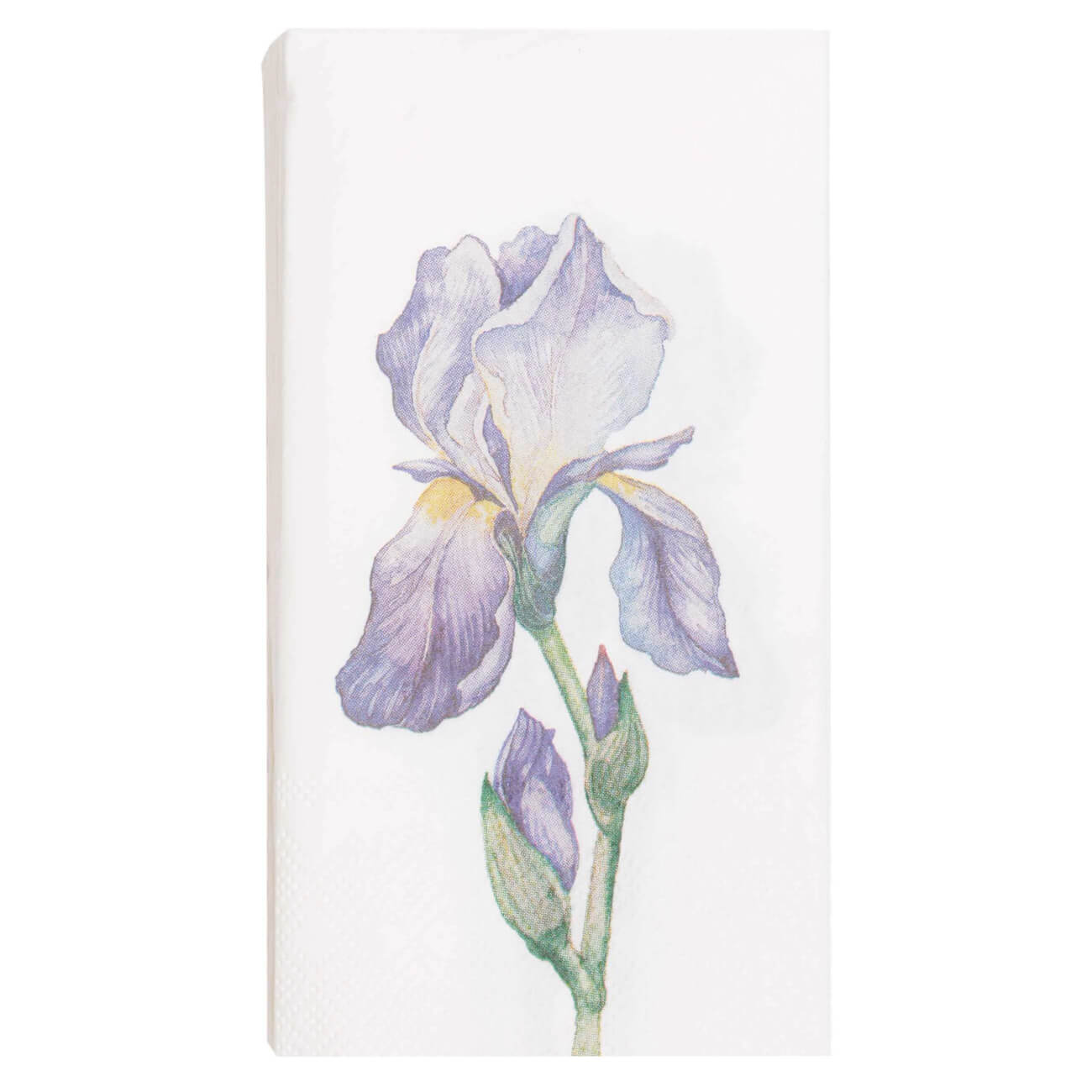

Салфетки бумажные, 33х33 см, 20 шт, прямоугольные, Ирис, Antarctica Flowers