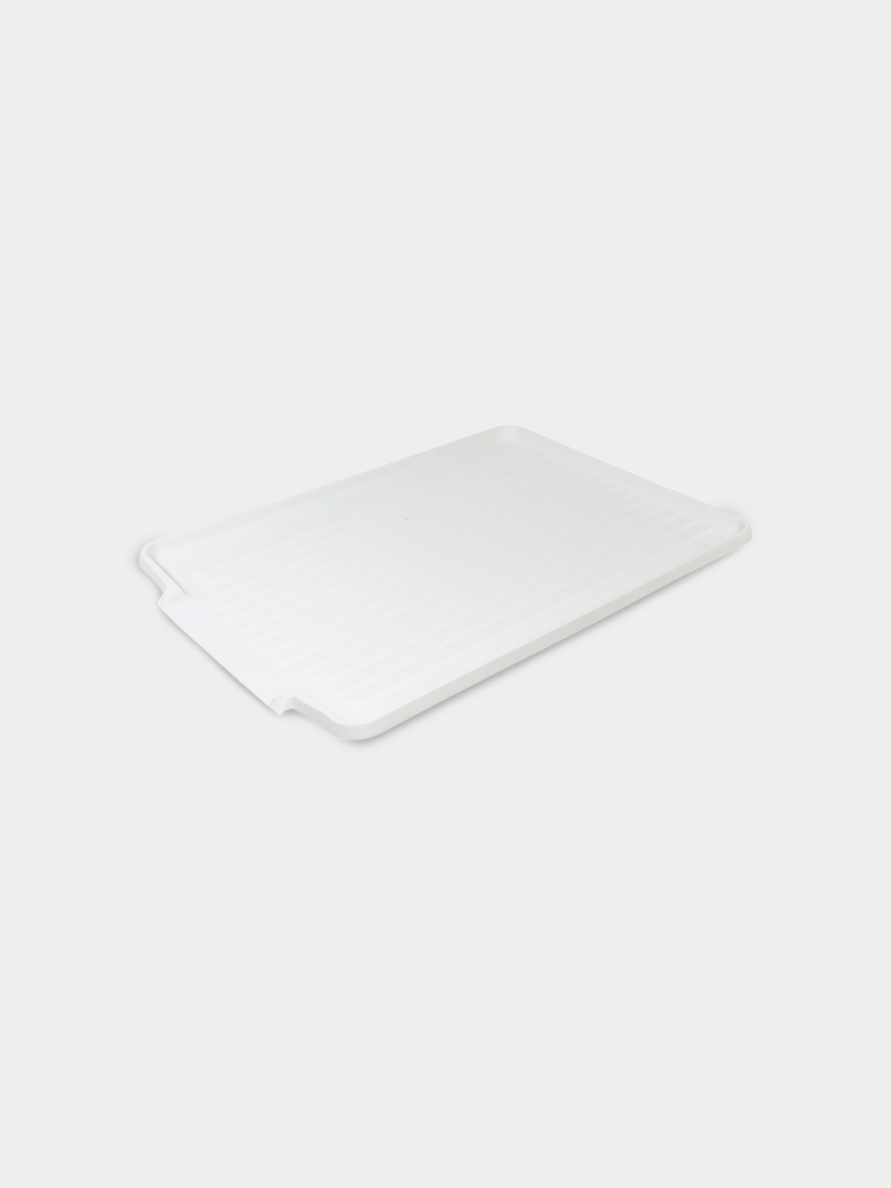 Сушилка для посуды, 43х31 см, с поддоном, металл/дерево/пластик, White style, image-3