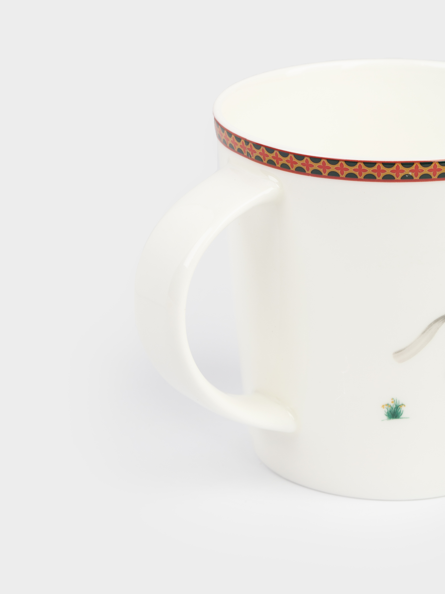 Кружка, 450 мл, фарфор F, белая, Кони, Blue wind, image-2