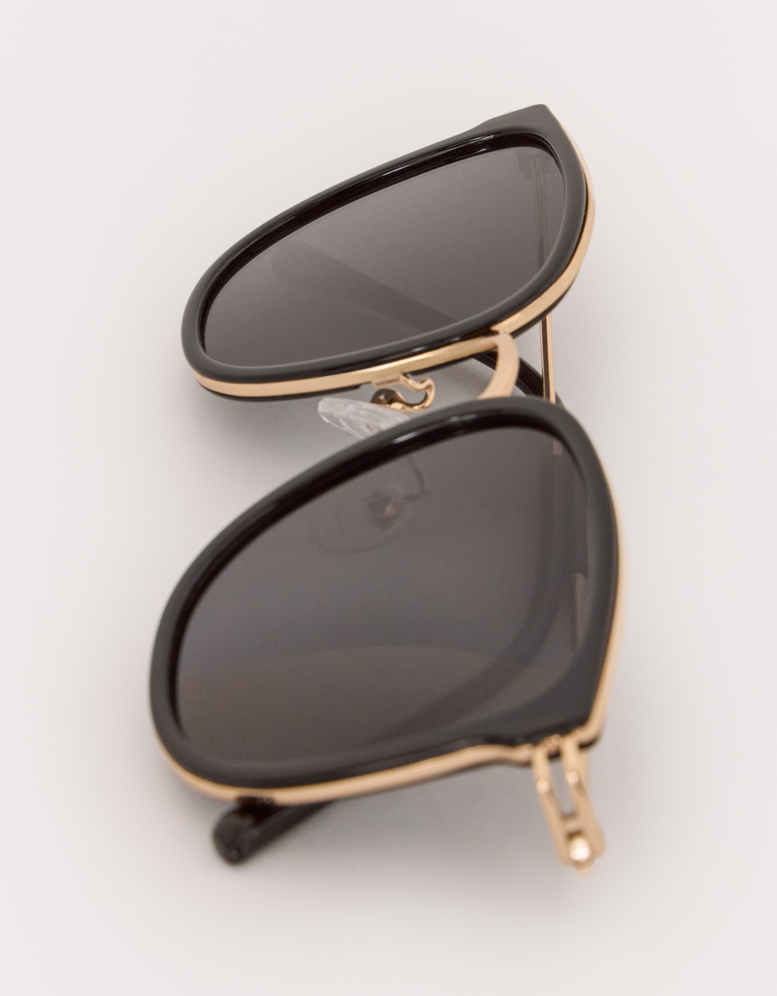 Очки солнцезащитные, пластик, прямоугольные, черные, Панто, Eyewear