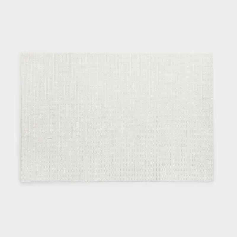 Салфетка под приборы, 30x45 см, ПВХ, прямоугольная, бежевая, Solid, image-0