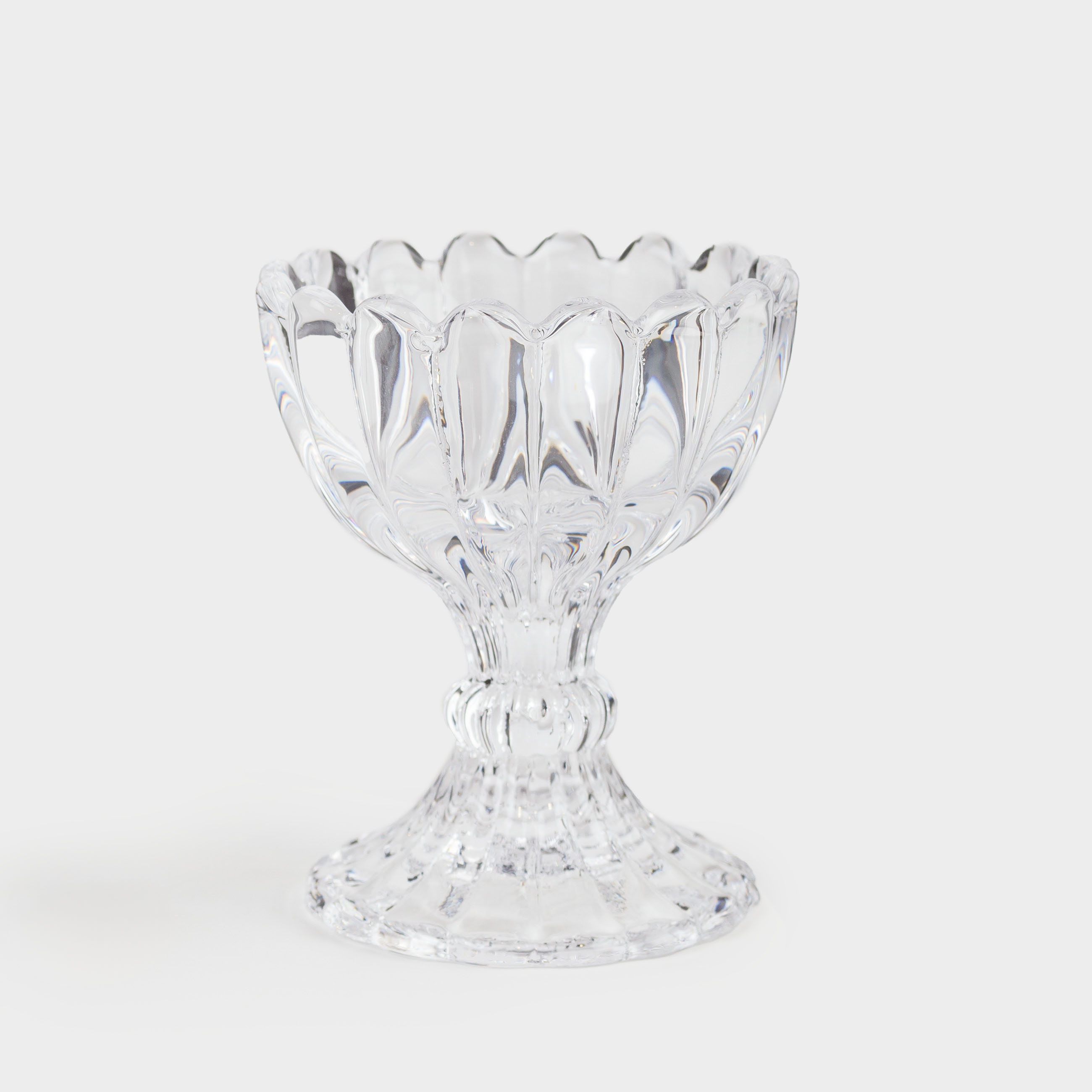 Подставка для яйца 7 см стекло Clear pattern 349₽