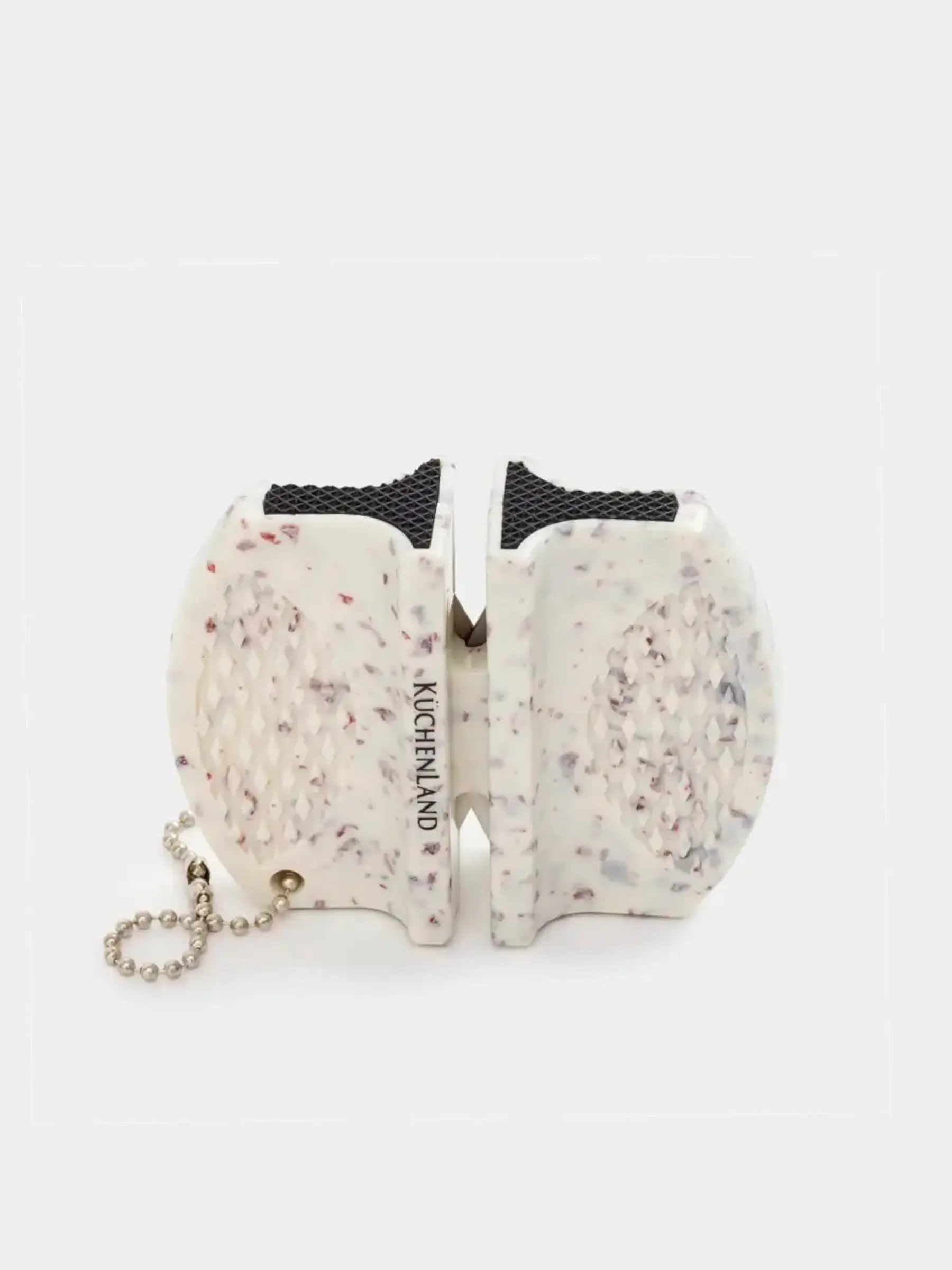 Точило для ножей, 7 см, пластик/сталь, молочное, Accessories