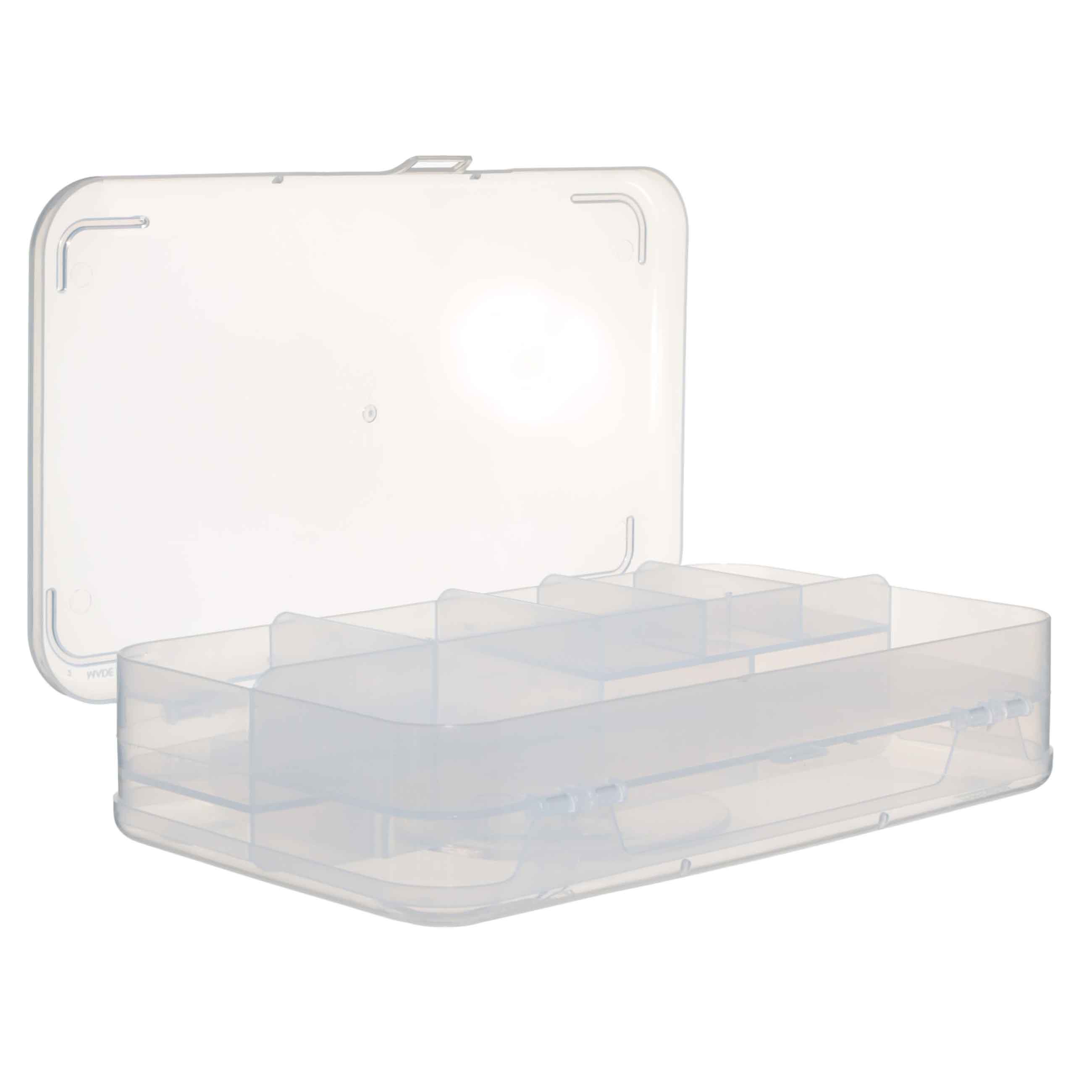 Контейнер-органайзер для хранения, 21х13 см, 2 уровня, пластик, Compact изображение № 2