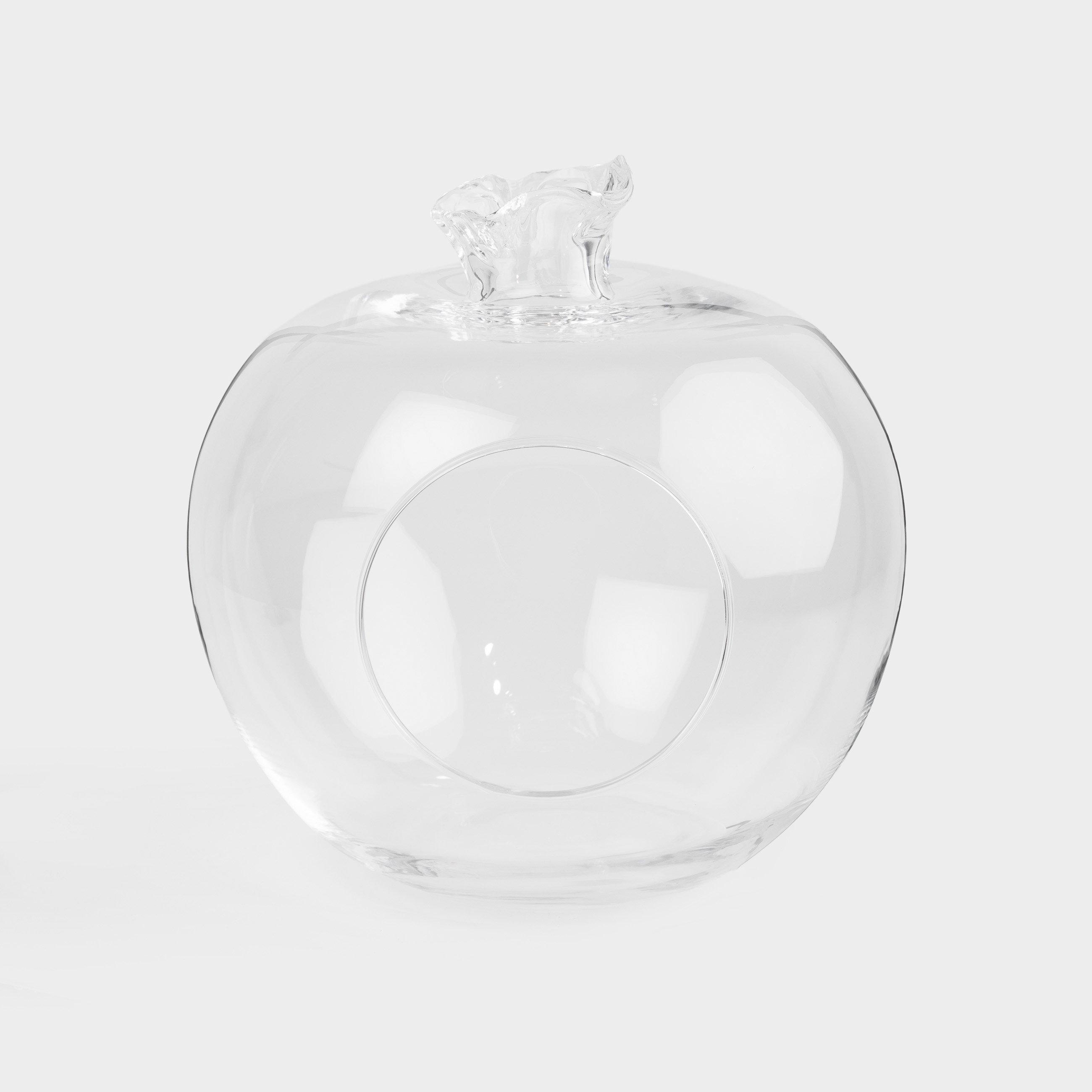 Конфетница 19х21 см стекло Гранат Clear 1990₽