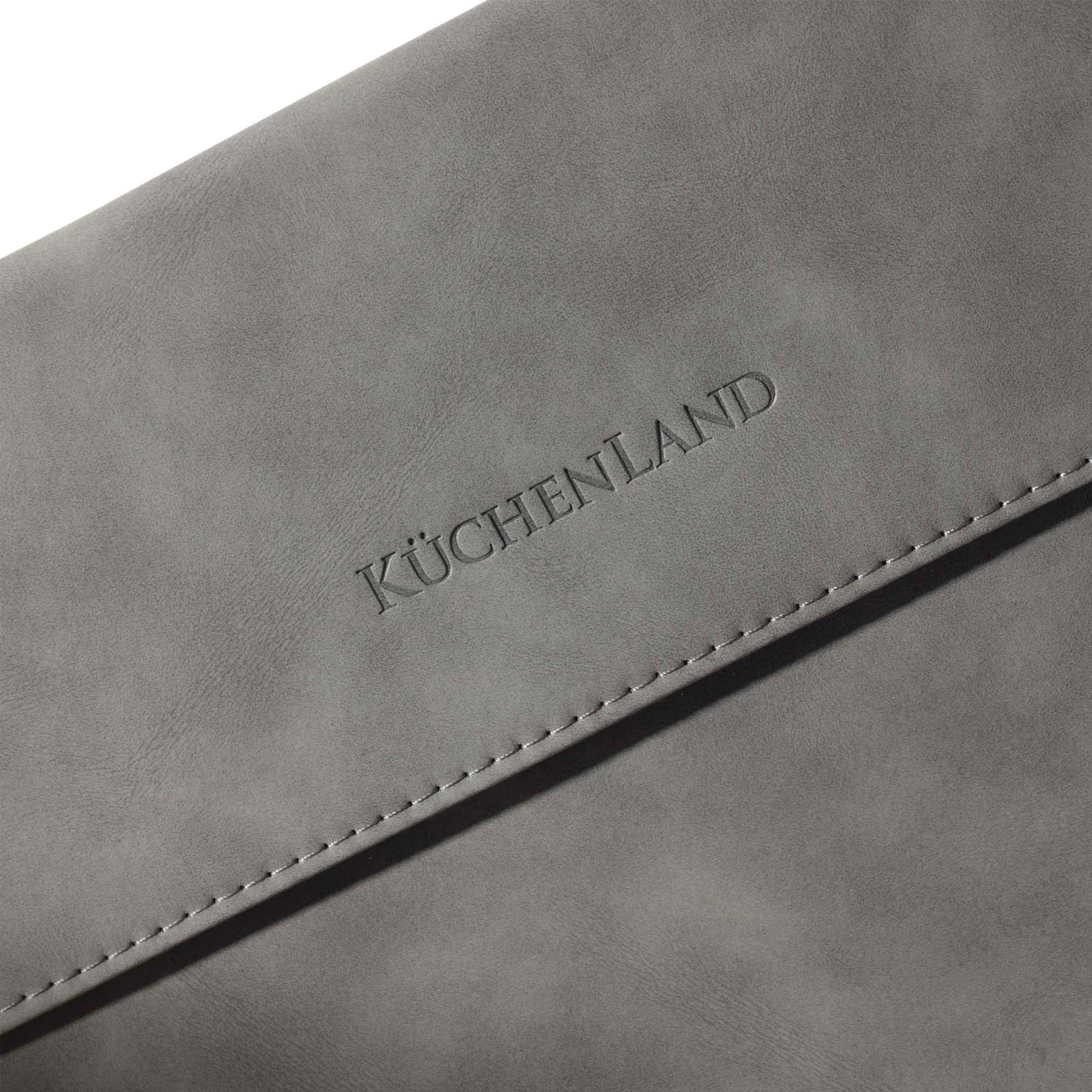 Чехол-конверт для ноутбука, 38х28 см, полиуретан, серый, Krast изображение № 4