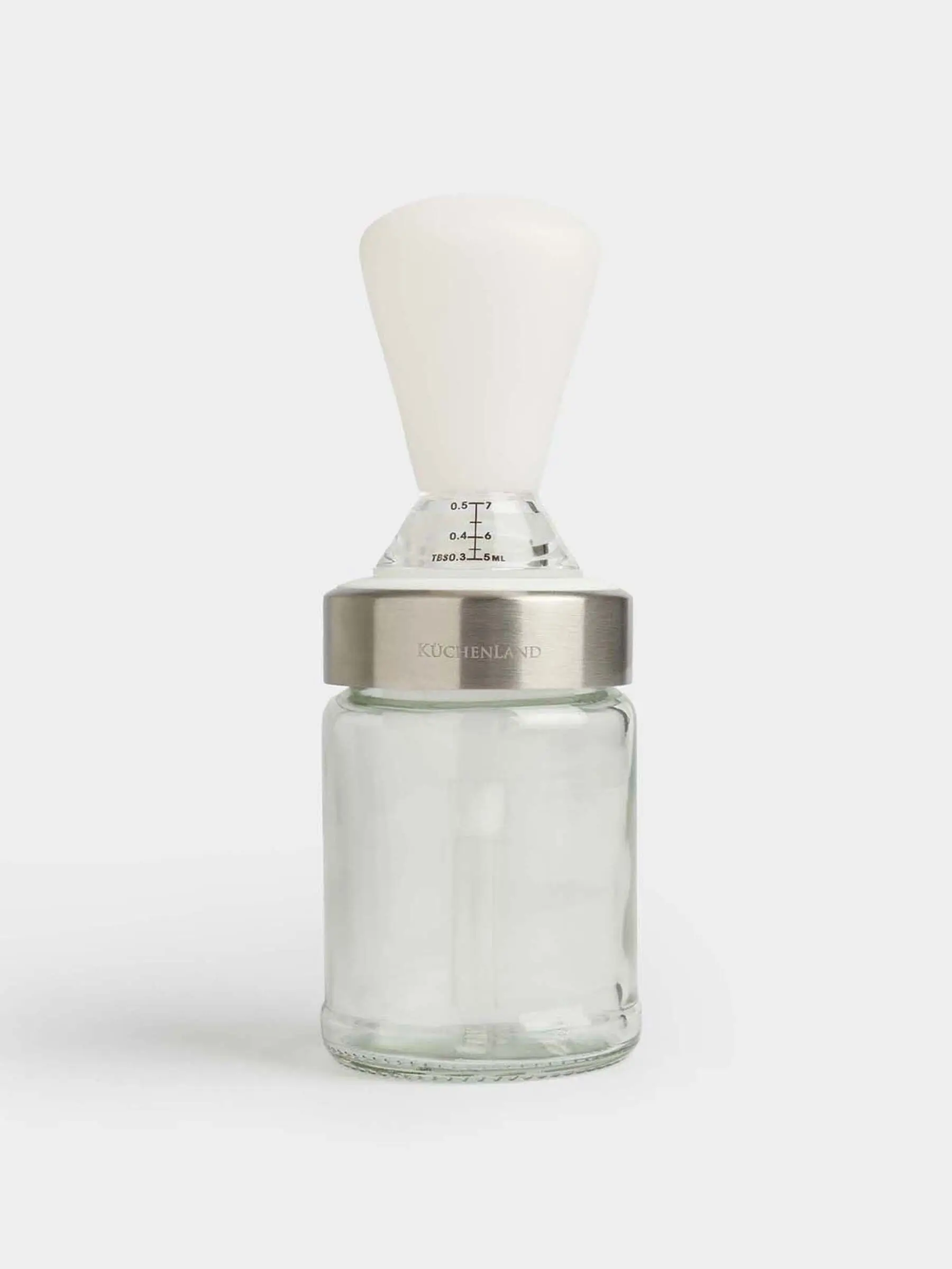 Контейнер для масла, 100 мл, с кисточкой, стекло/силикон, Comfort light
