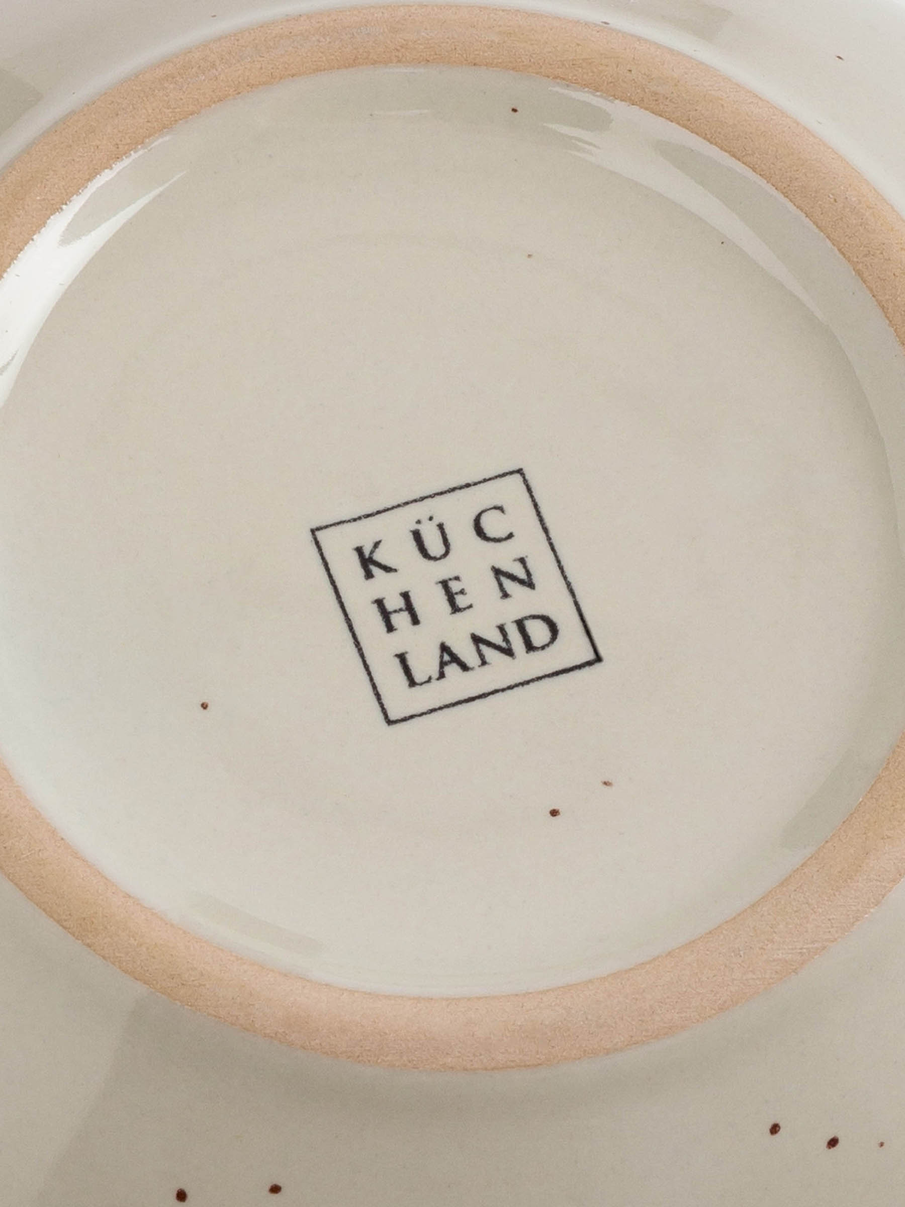 Тарелка суповая, 14х7 см, 2 шт, керамика, бежевая, в крапинку, Speckled, image-3