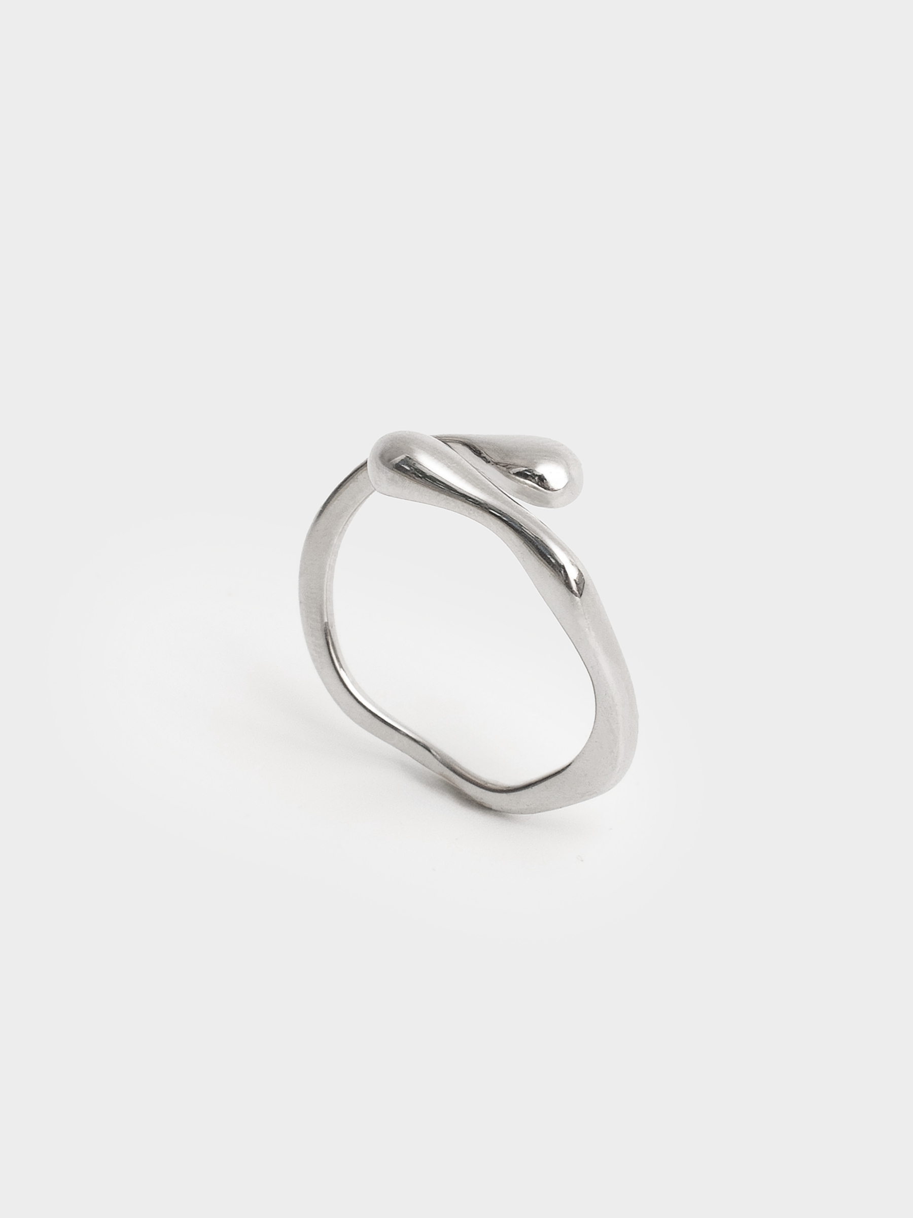 Кольцо, 1,7 см, единый размер, металл, серебристое, Jewelry, image-0