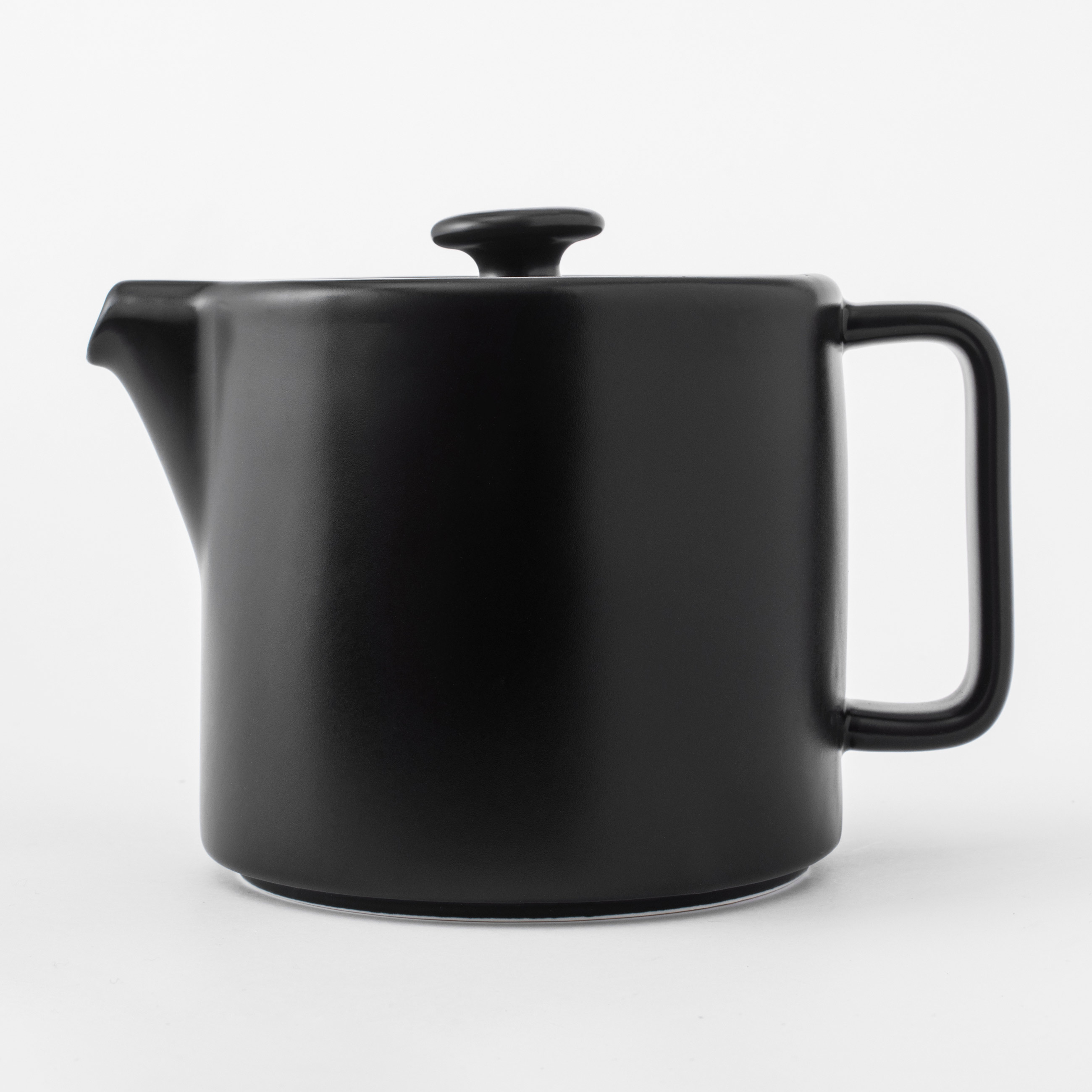 Чайник заварочный, 1,1 л, фарфор Р, черный, Matte black изображение № 2