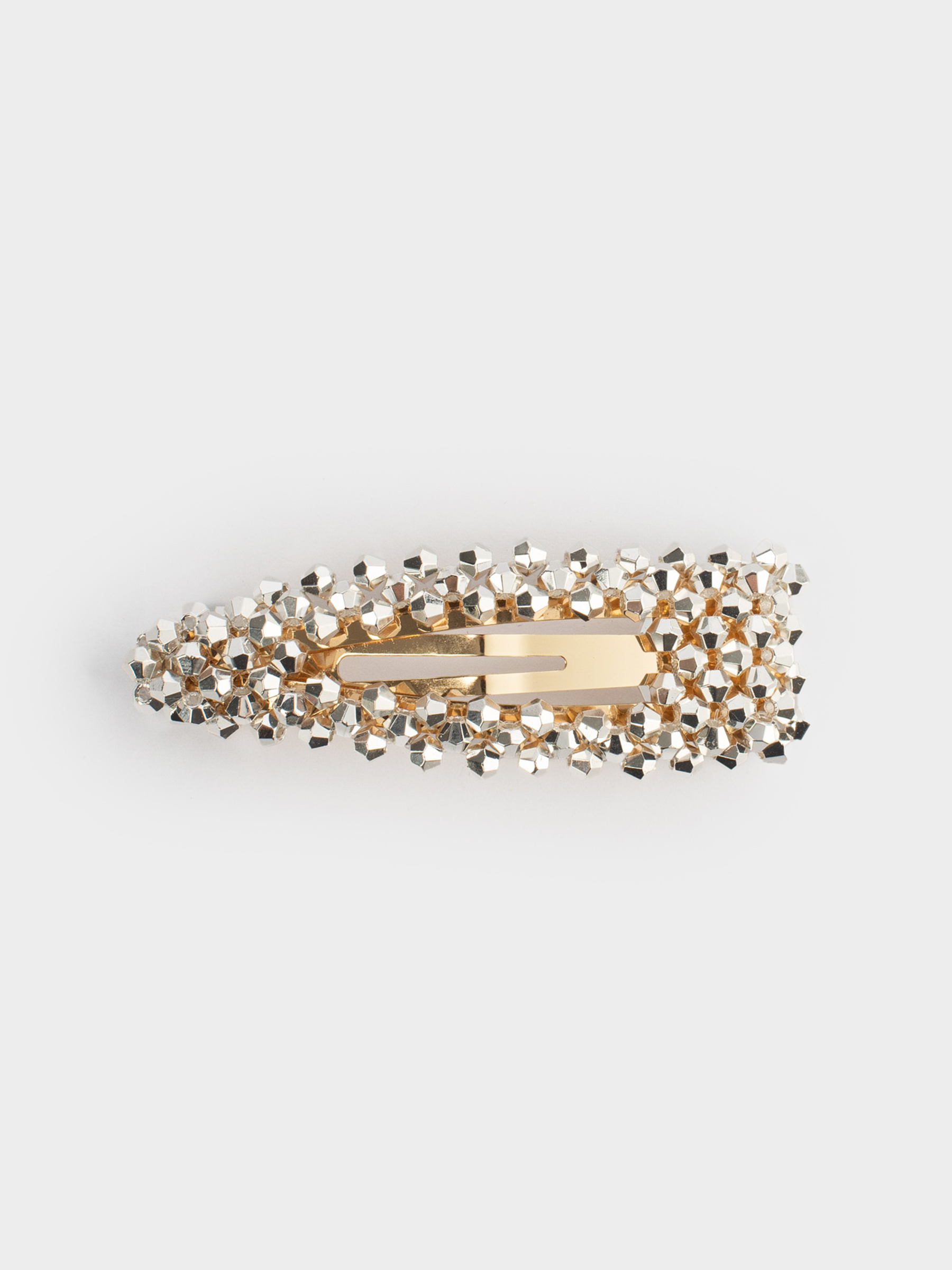 Заколка для волос, 7 см, металл, Бусины, Jewelry crystal, image-0