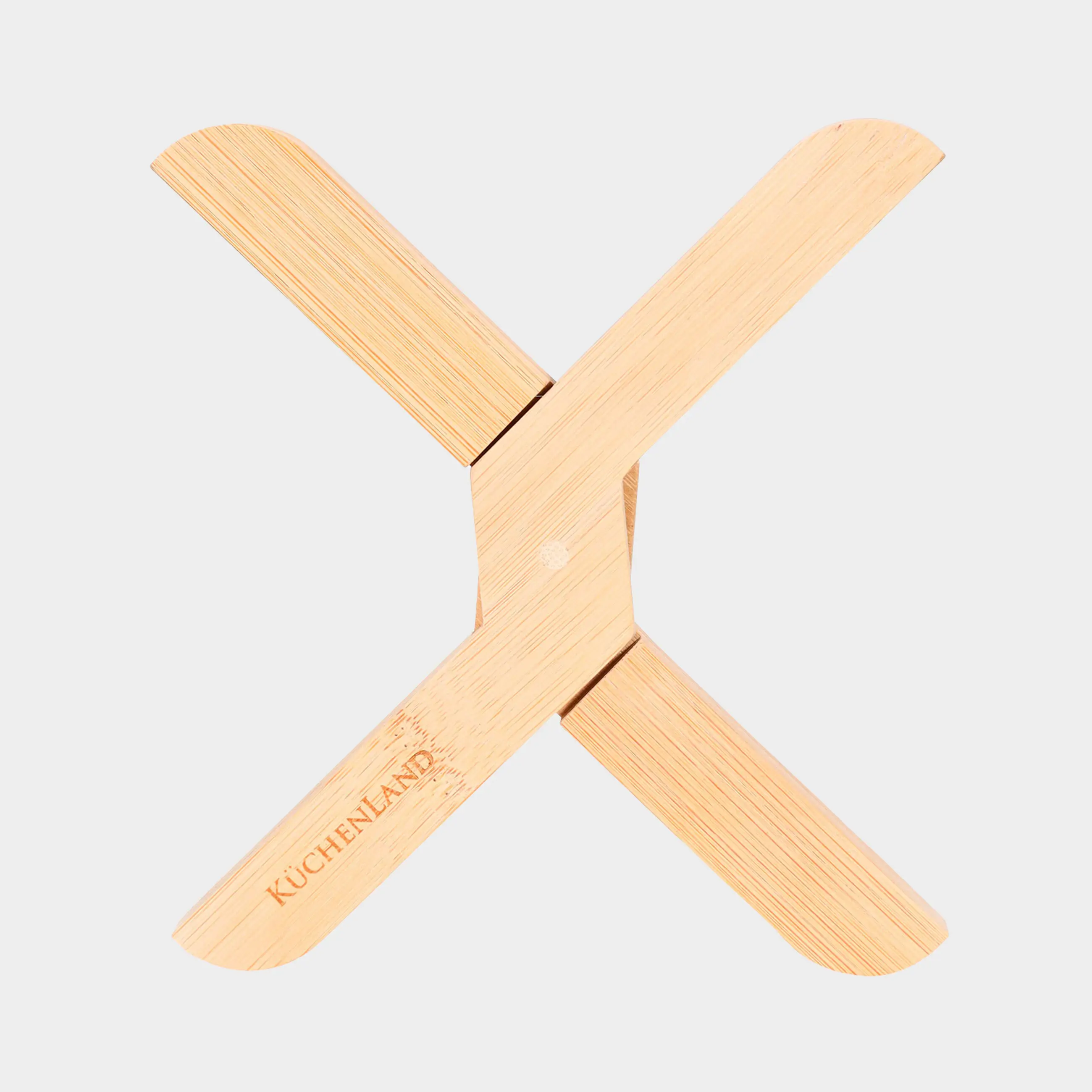 Подставка под горячее, 20 см, складная, бамбук, Bamboo