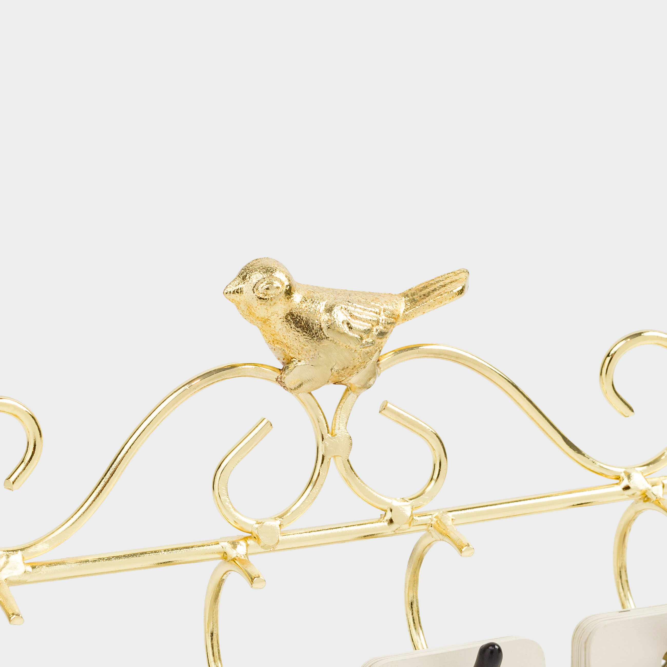 Календарь настольный, 18х16 см, сталь, золотистый, Цветок, Twist gold, image-3