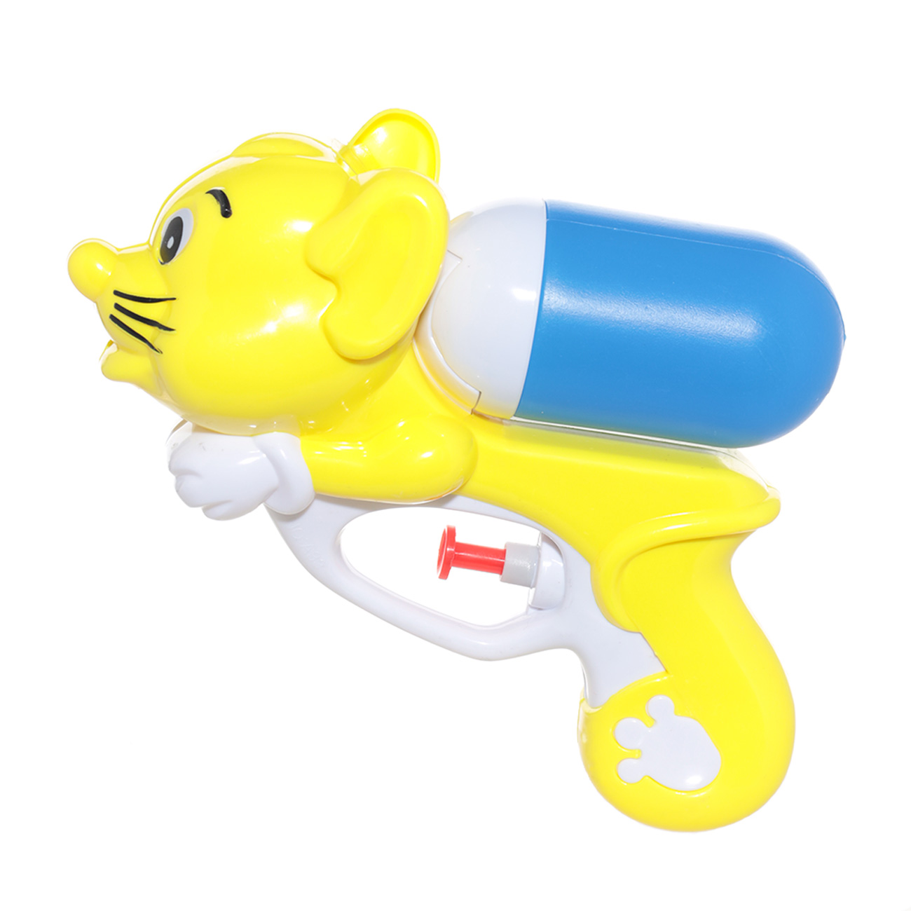 Набор игрушек для купания, 4 пр, водный пистолет/игрушки, резина/пластик, желтый, Duck yellow изображение № 2