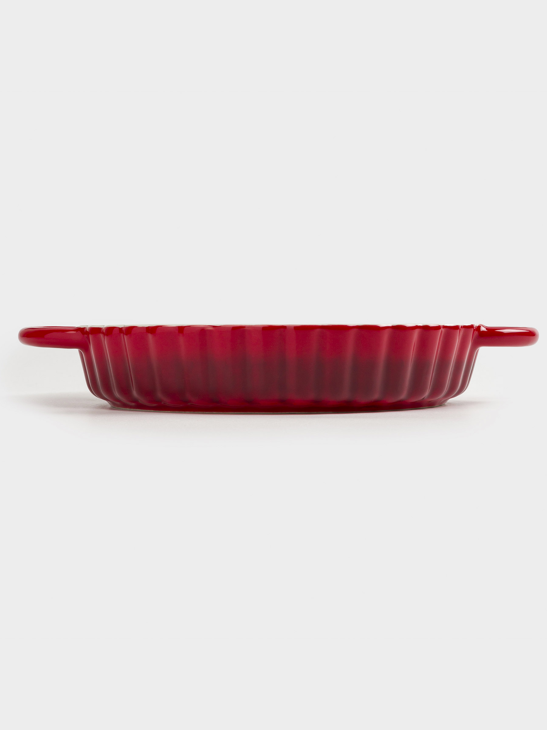 Форма для запекания, 22 см, керамика, круглая, бордовая, Градиент, Cakes gradient, image-7