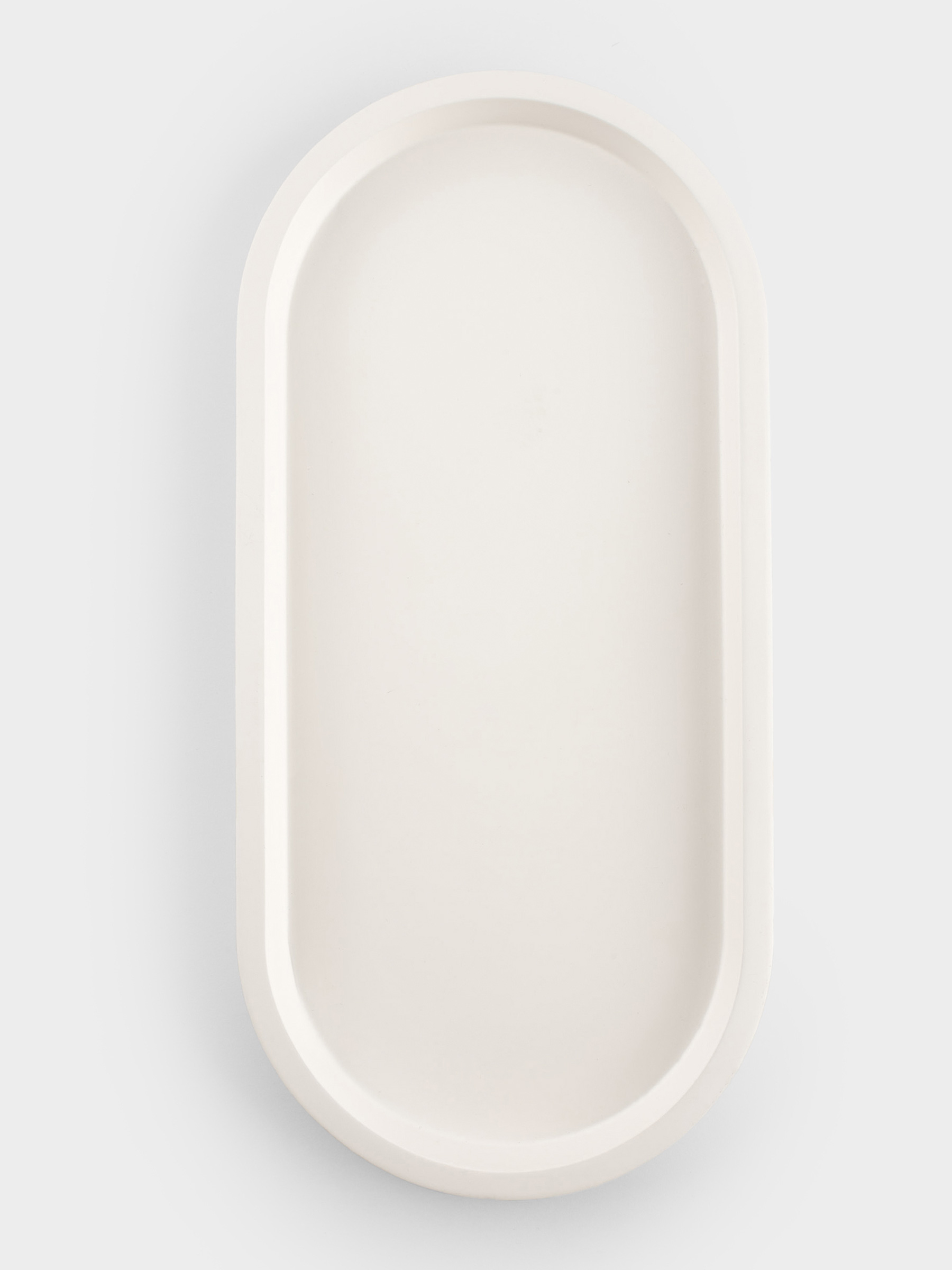 Поднос для ванной, 27х13 см, полирезин, молочный, White stripes, image-4