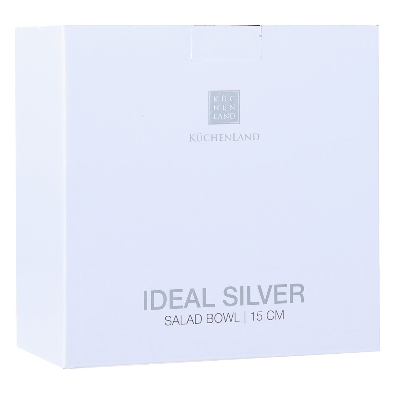 Салатник, 15х7 см, 800 мл, фарфор F, белый, Ideal silver изображение № 2