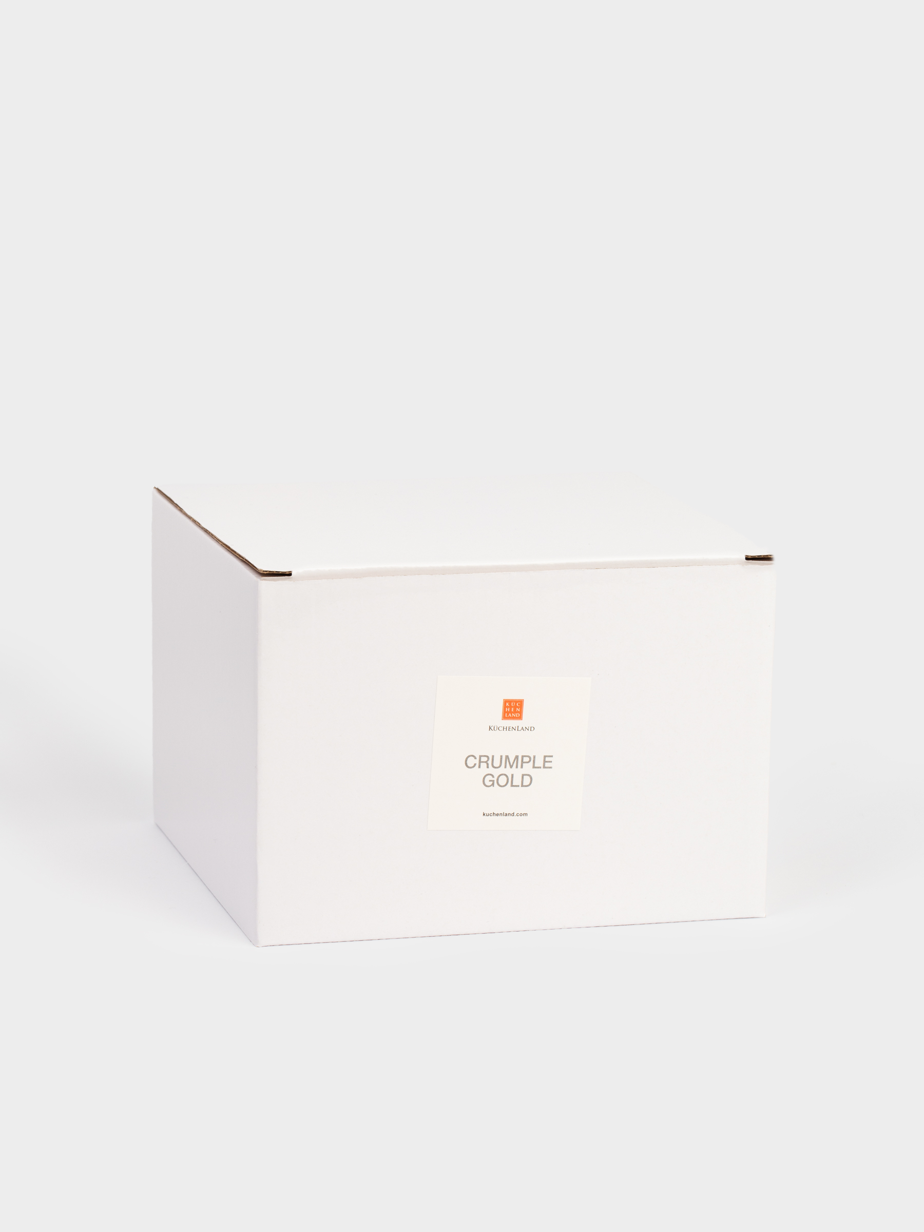 Пара чайная, 1 перс, 2 пр, 350 мл, фарфор P, с золотистым кантом, Волнистый край, Crumple gold, image-5