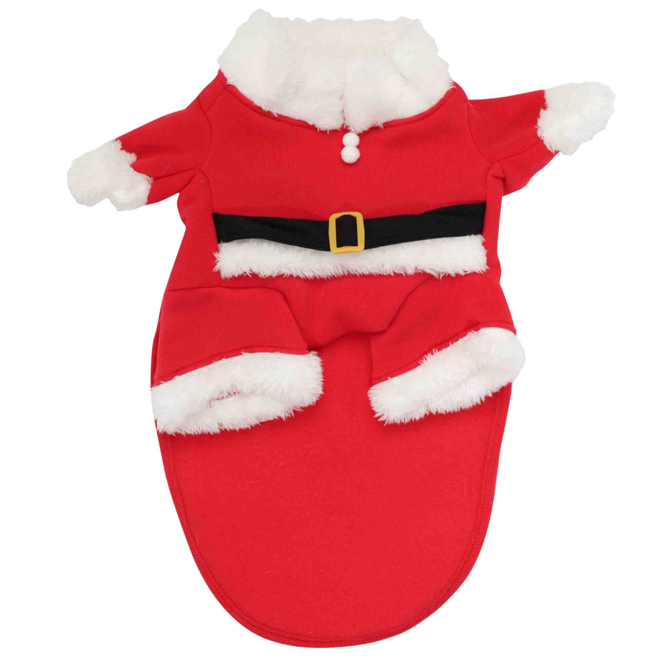 

Костюм для животных, р. L/XL, карнавальный, полиэстер, красный, Санта, Christmas pet
