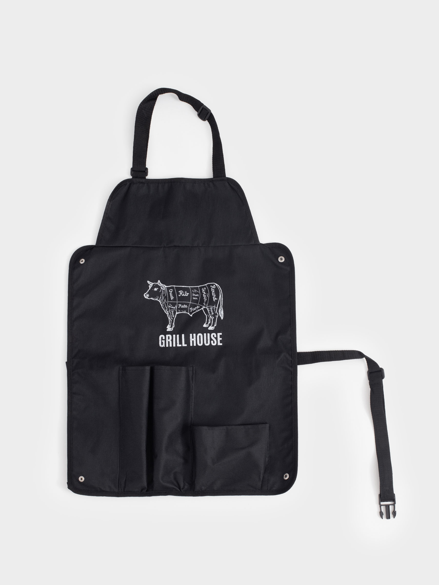 Набор для барбекю, 4 пр, в фартуке, BBQ, image-10