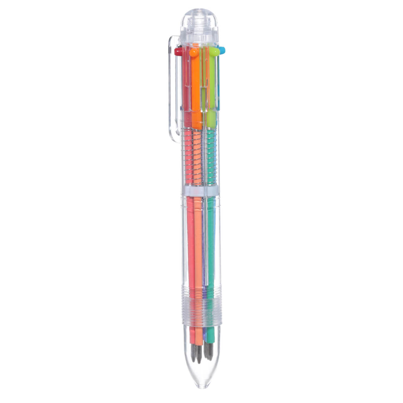 Ручка шариковая, многоцветная, 14 см, 6 цветов, пластик, Draw изображение № 1