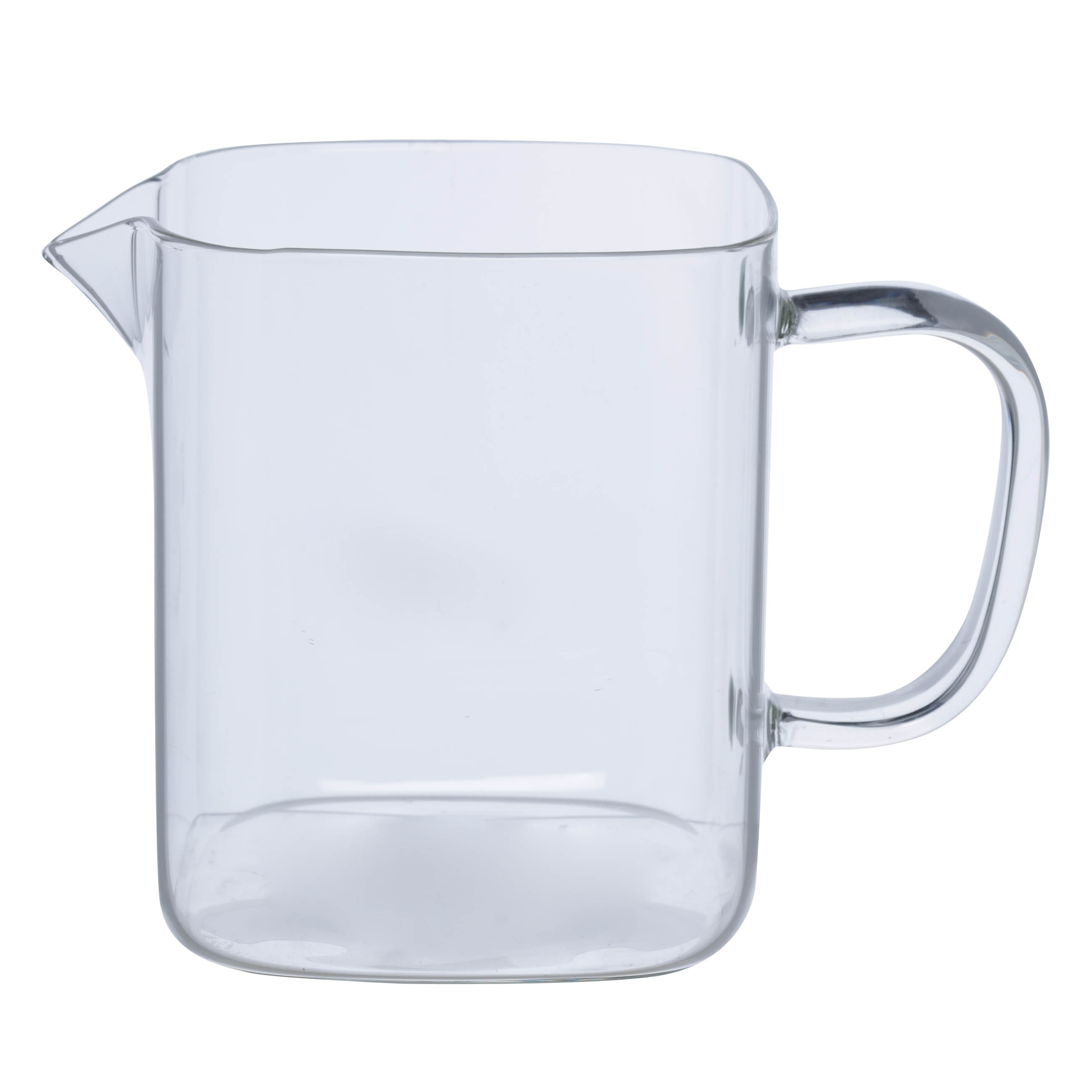Чайник заварочный, 1 л, стекло Б/пластик, квадратный, черный, Comfort изображение № 2