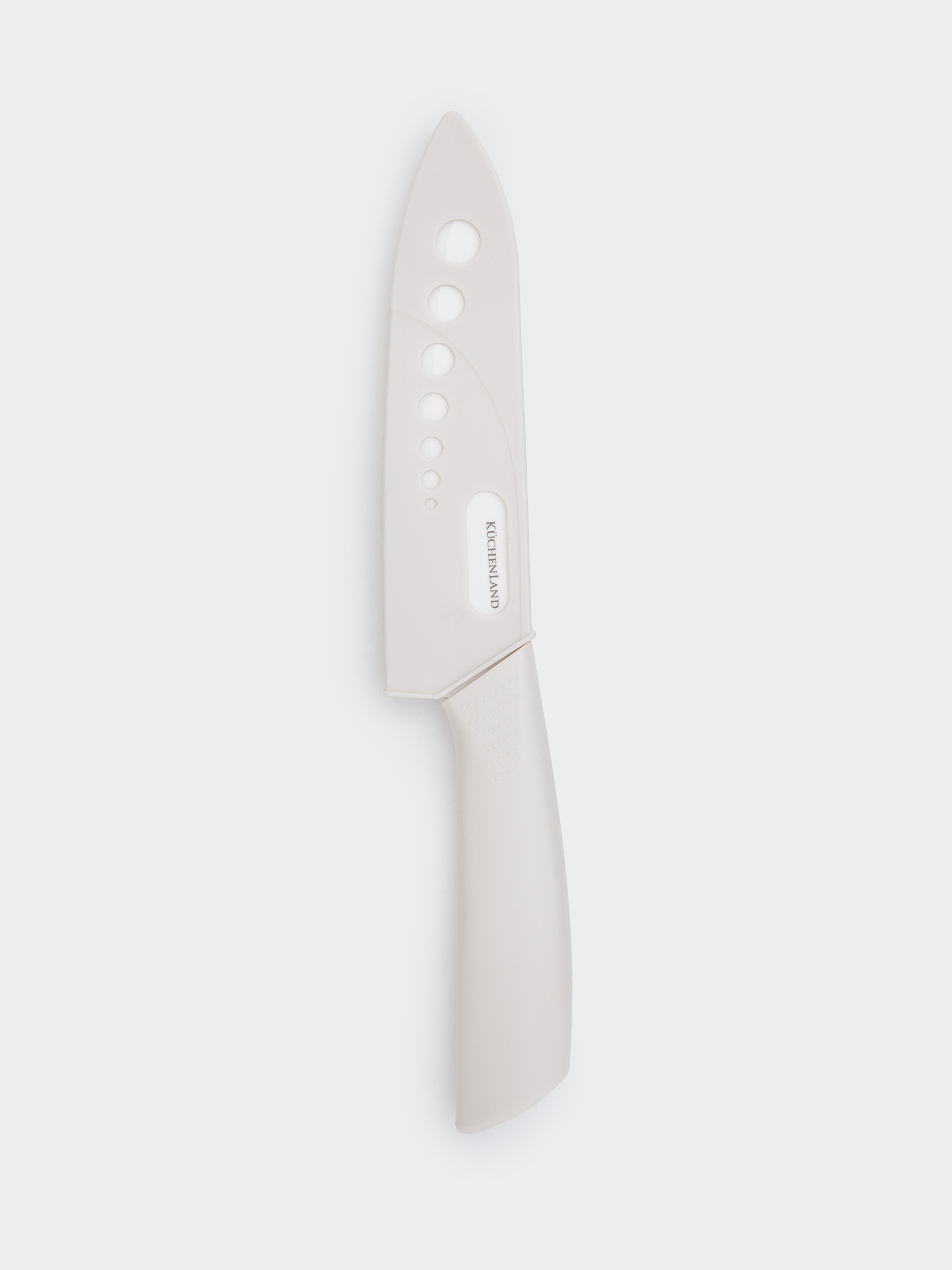 Нож для нарезки, 15 см, с чехлом, керамика/пластик, молочный, Regular, image-5