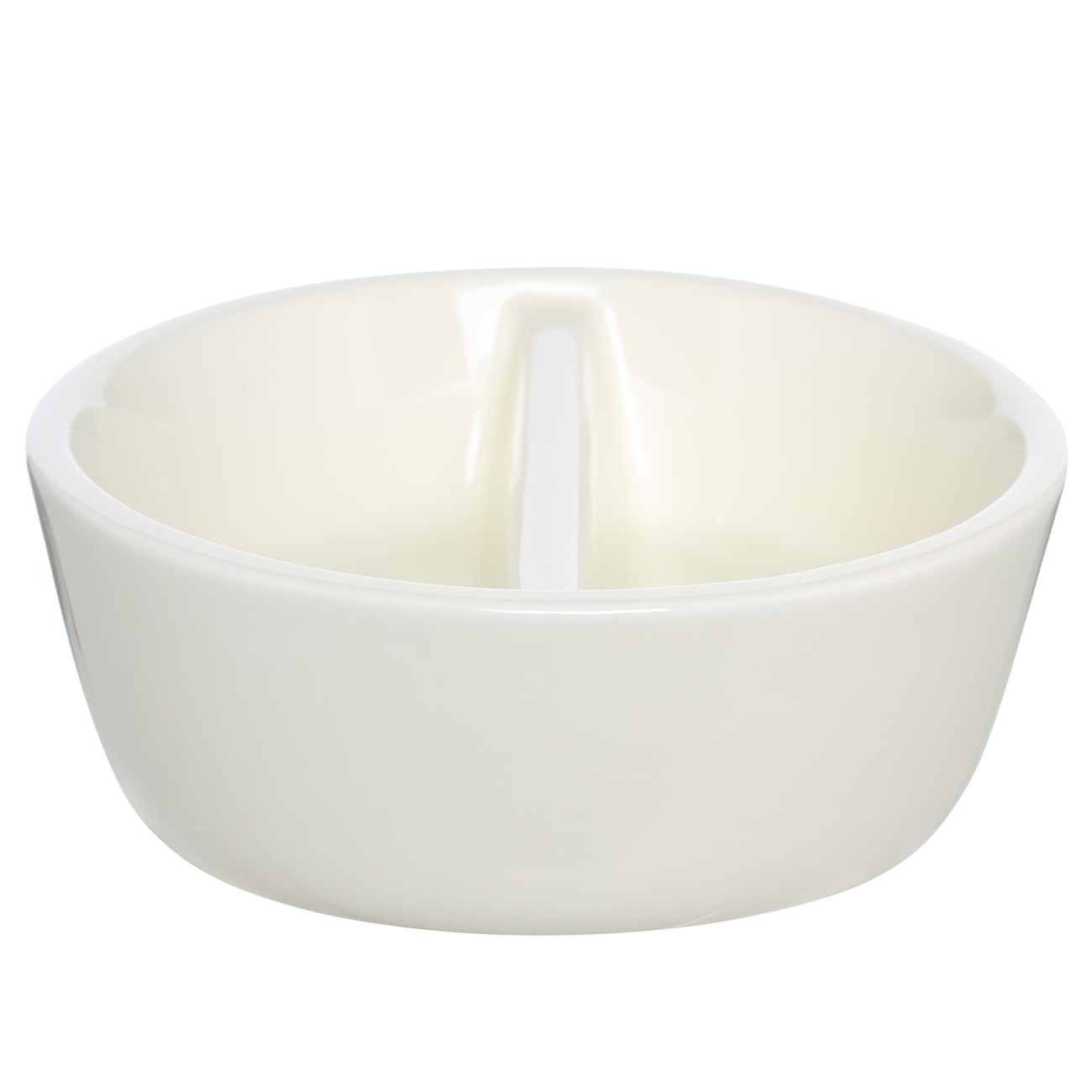 

Подставка для губки и мыла, 14 см, 2 отд, керамика, молочная, Cut, Light kitchen