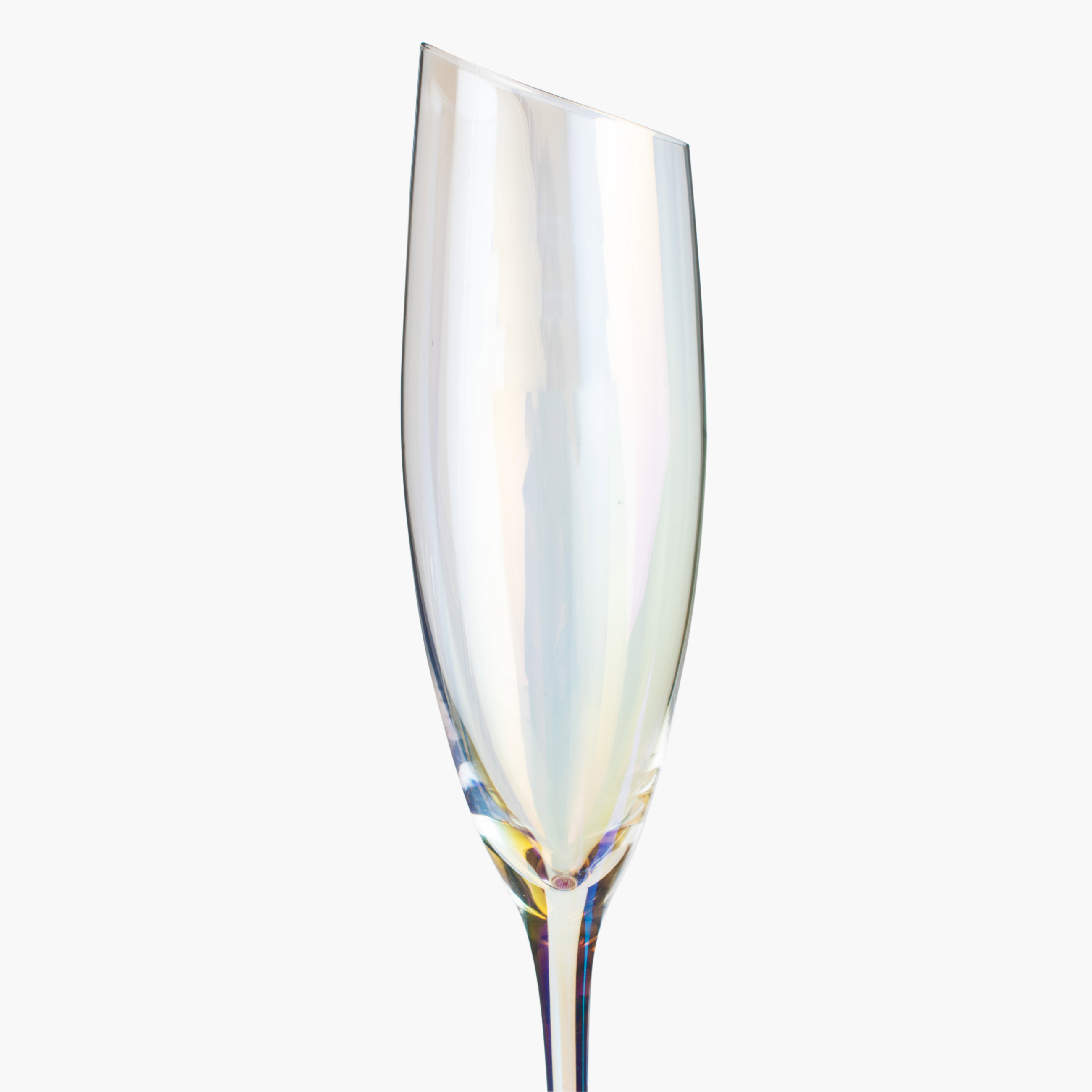 Бокал для шампанского, 180 мл, 4 шт, стекло, перламутр, Charm L polar изображение № 3