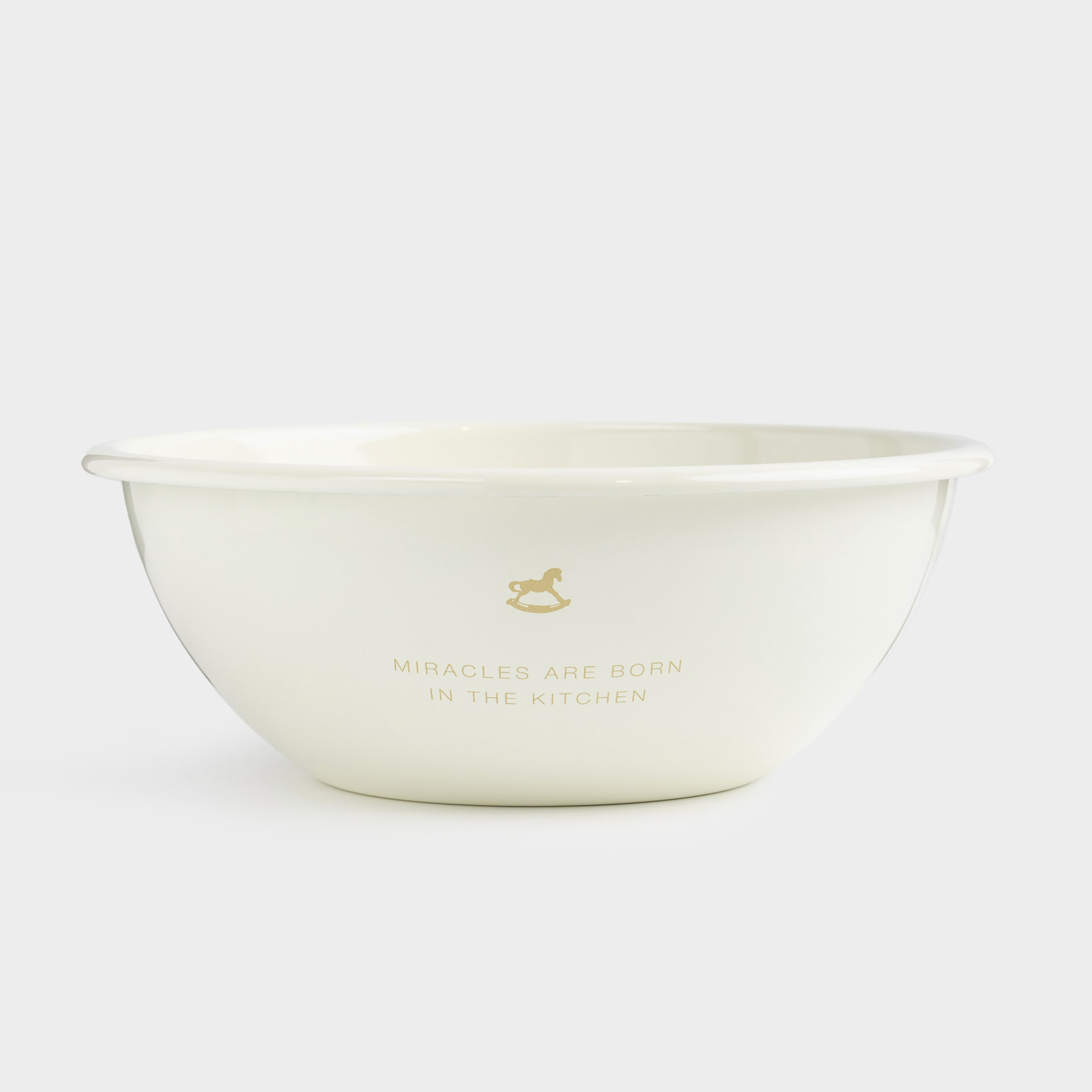 Миска 16 л металл эмалированный молочная Лошадка-качалка Enamel 1290₽