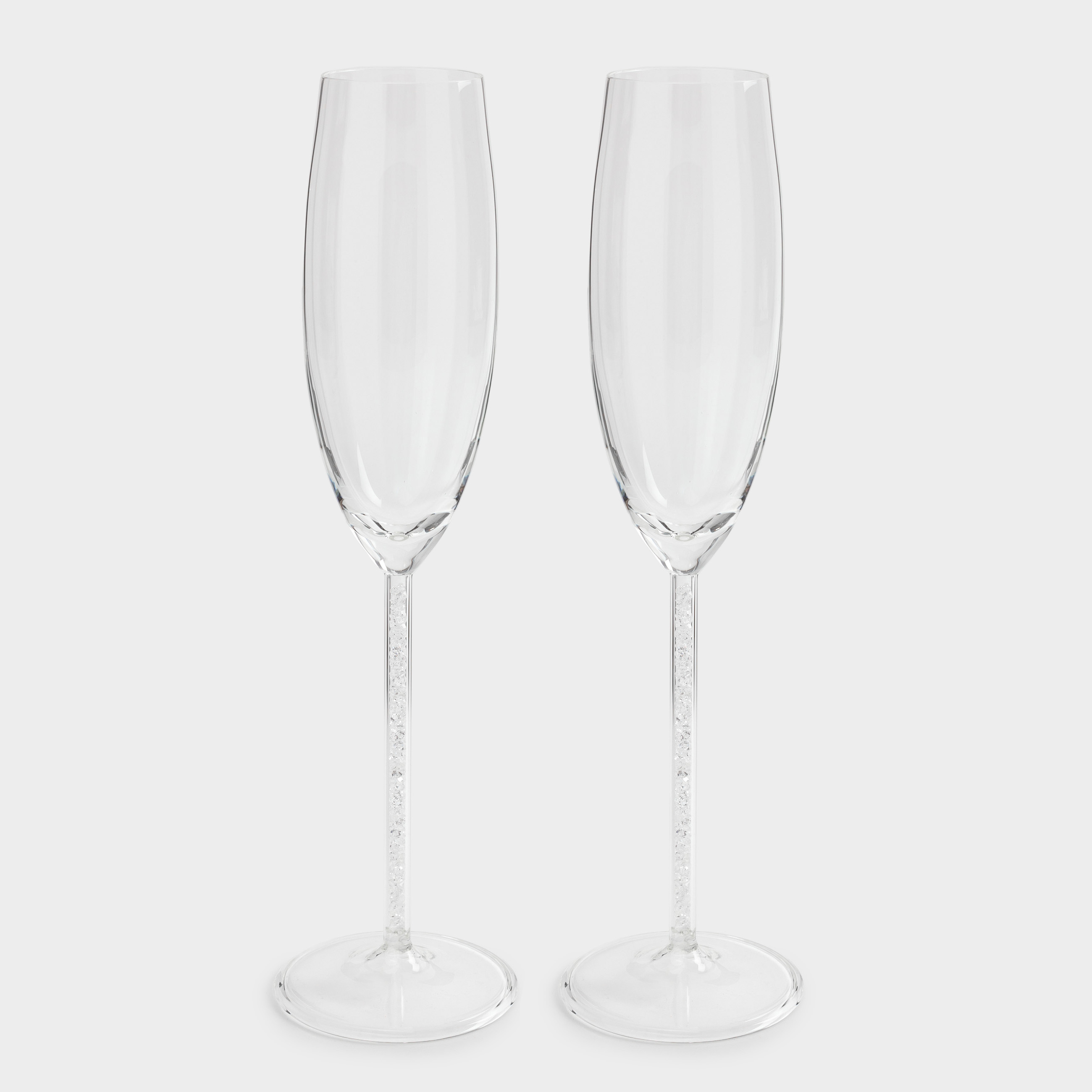 Kuchenland Бокал для шампанского 180 мл 2 шт стеклостразы Crystal shine 2490₽