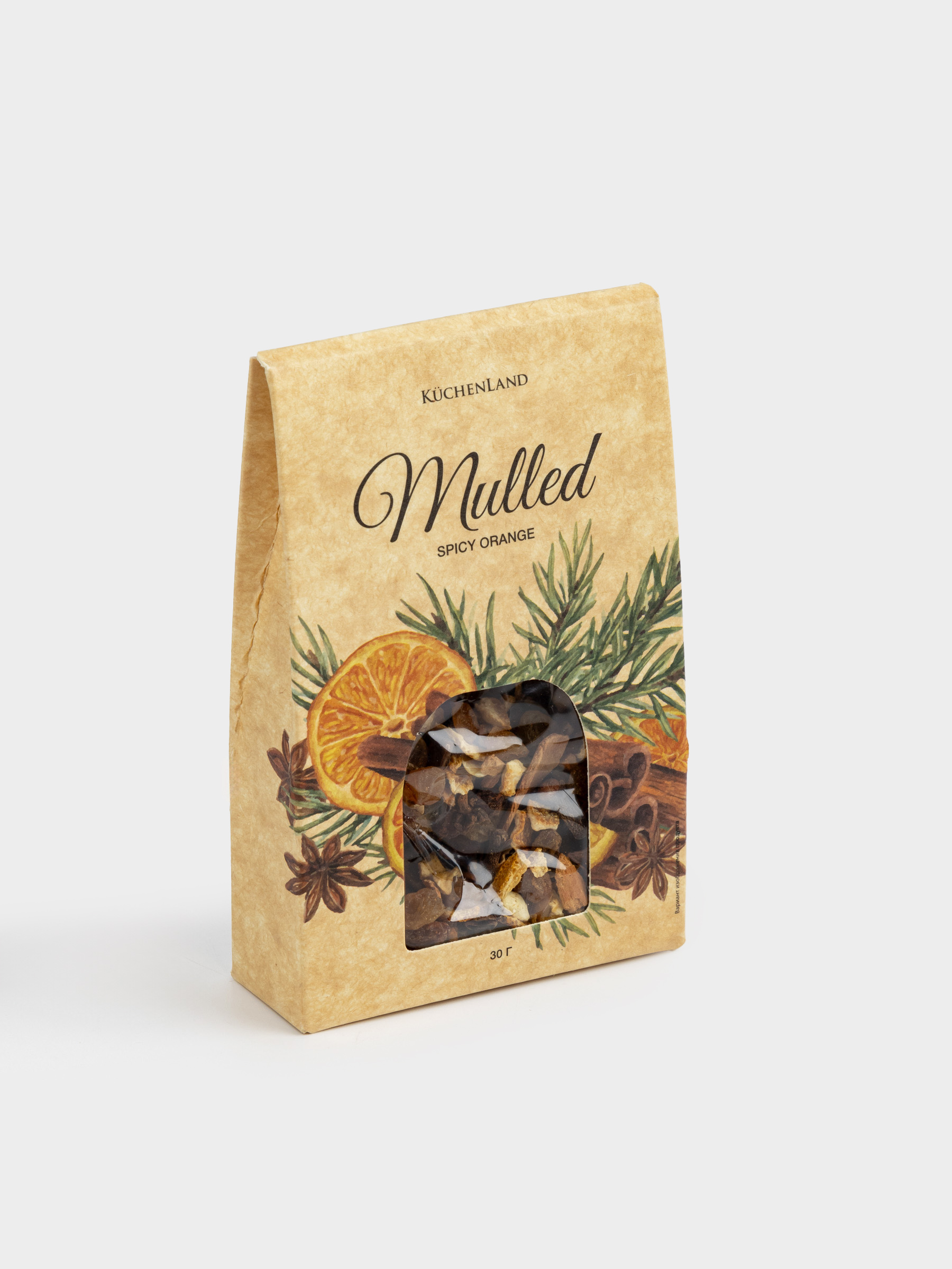 Смесь для глинтвейна, 30 г, Пряный апельсин, Mulled, image-0
