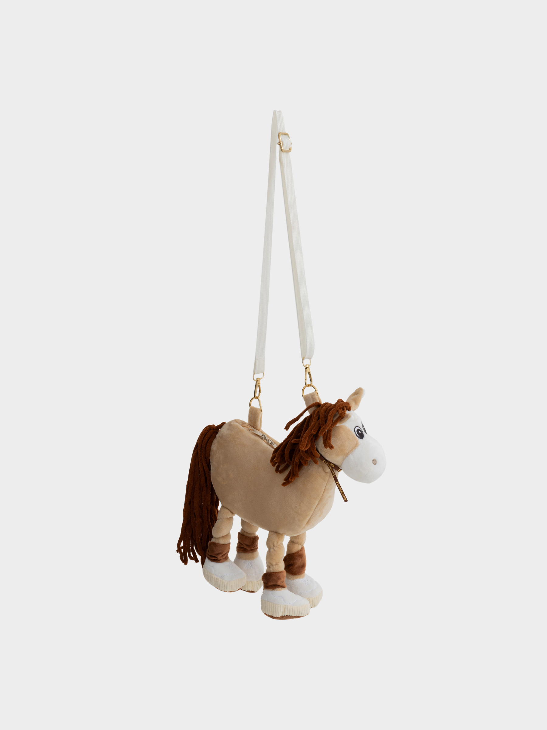 Сумка, 35х25 см, детская, полиэстер, бежевая, Конь, Horse toy, image-0