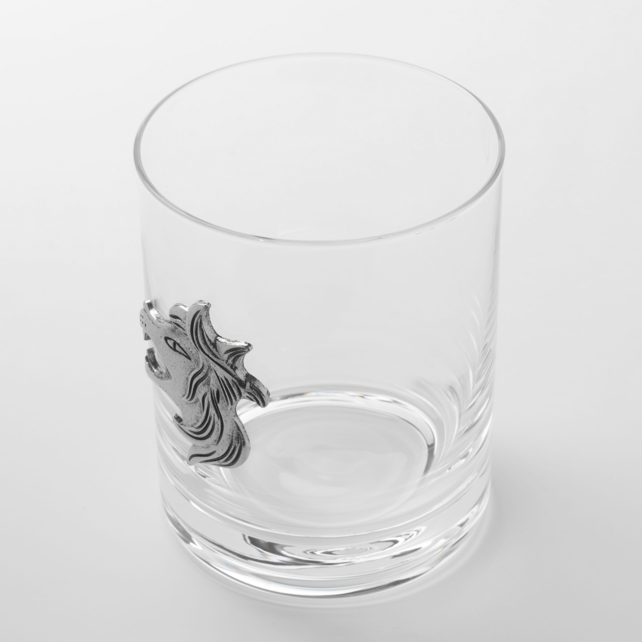 Стакан для виски, 340 мл, стекло/металл, серебристый, Лев, Zodiac изображение № 2