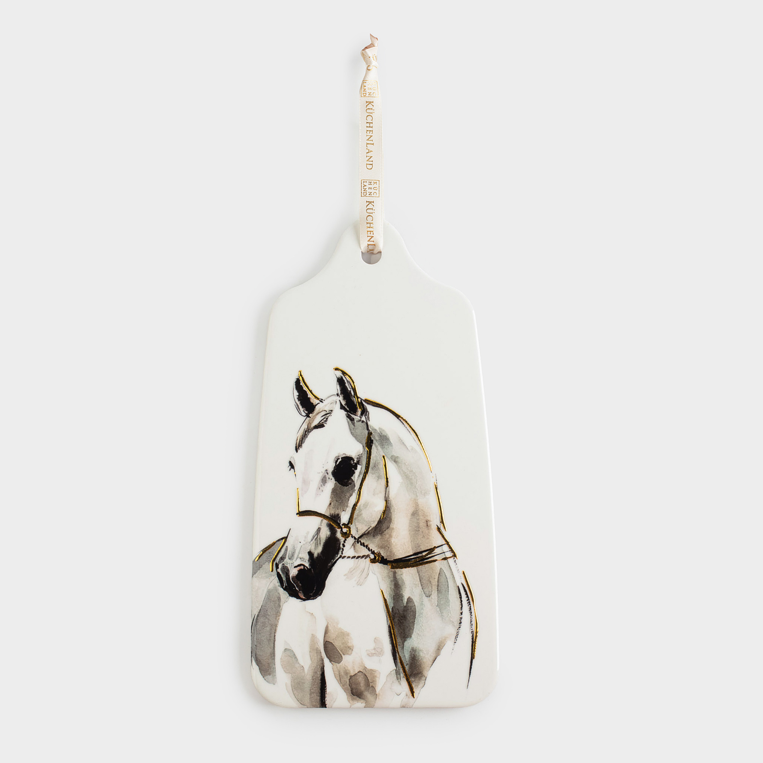 Подставка под горячее 14x28 см керамикапробка Лошадь Horse sketch 799₽