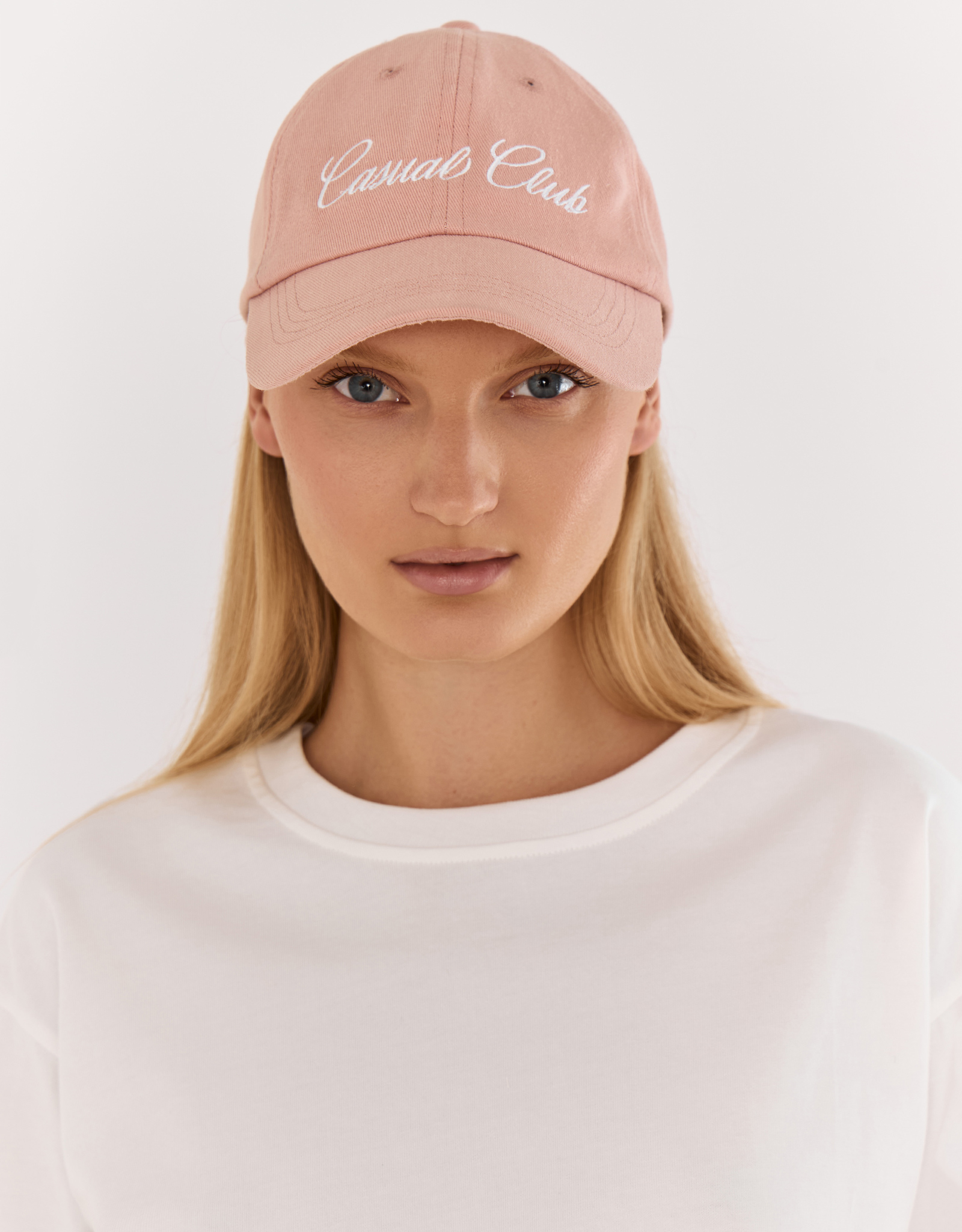 Бейсболка, 57 см, единый размер, хлопок, розовая, Casual club, Shore, image-4