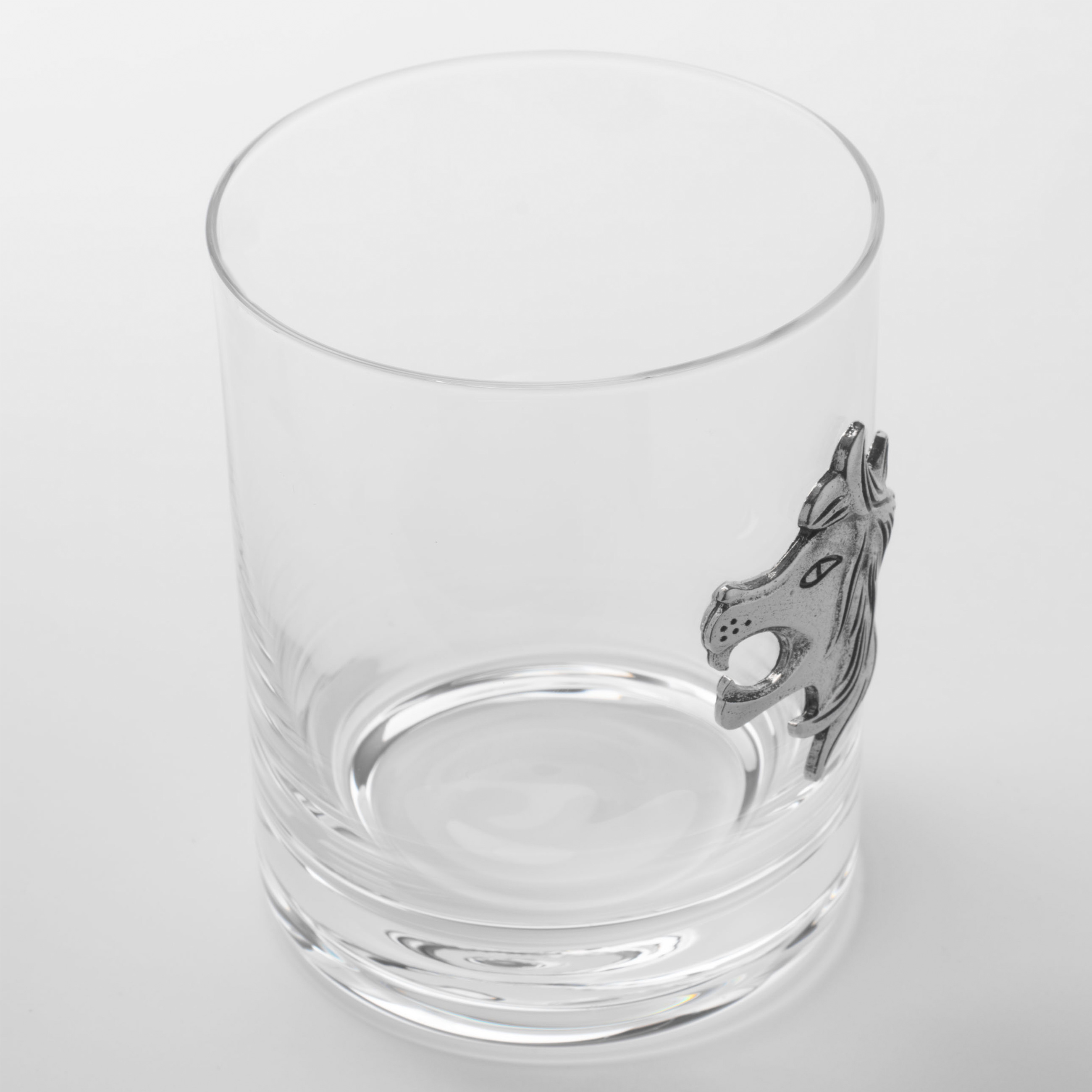 Стакан для виски, 10 см, 340 мл, стекло/металл, серебристый, Лев, Zodiac изображение № 3